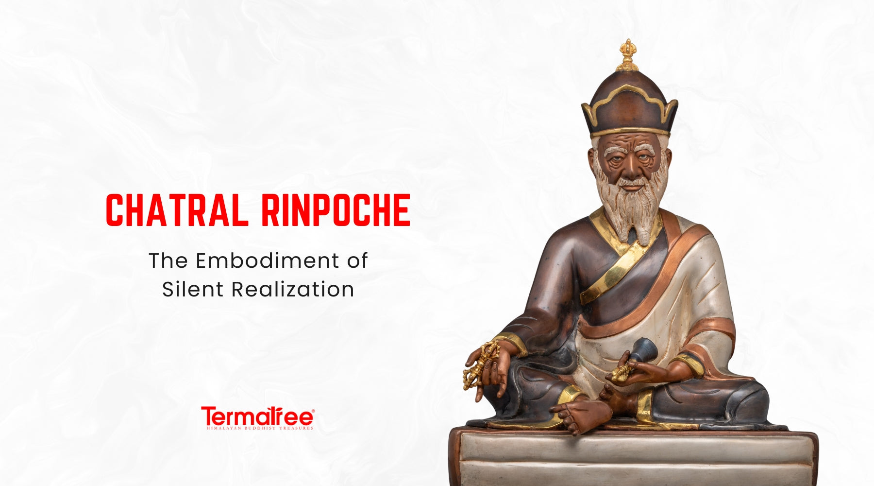 Our highlighted master for this week has lived as brilliantly as he was: Chatral Sangye Dorje Rinpoche, known as the "Silent Lion of Dzogchen",