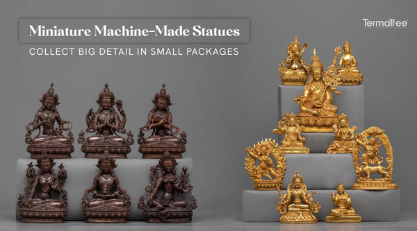 Miniature Machine-Made Statues