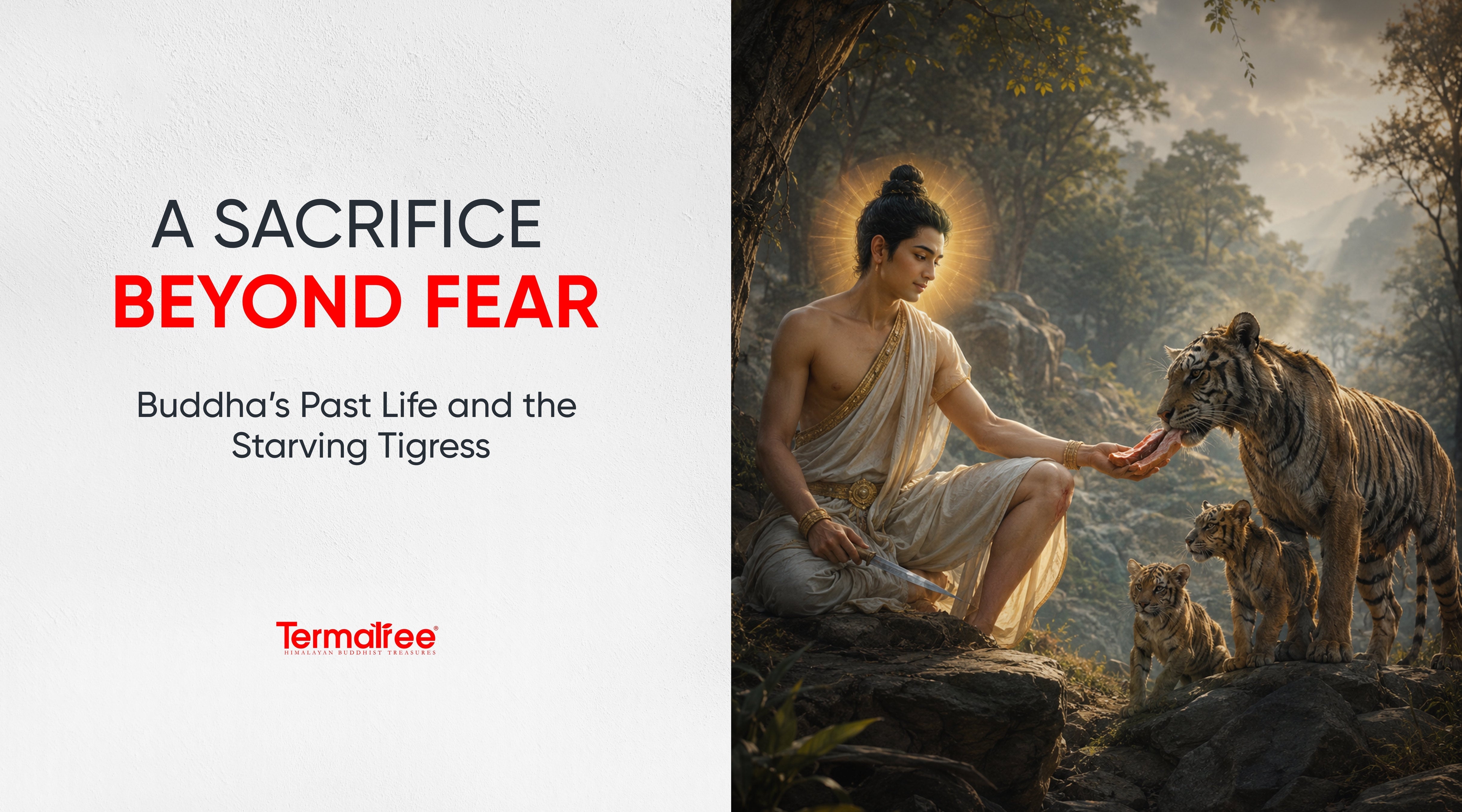 A Sacrifice Beyond Fear: Buddha’s Past Life and the Starving Tigress
