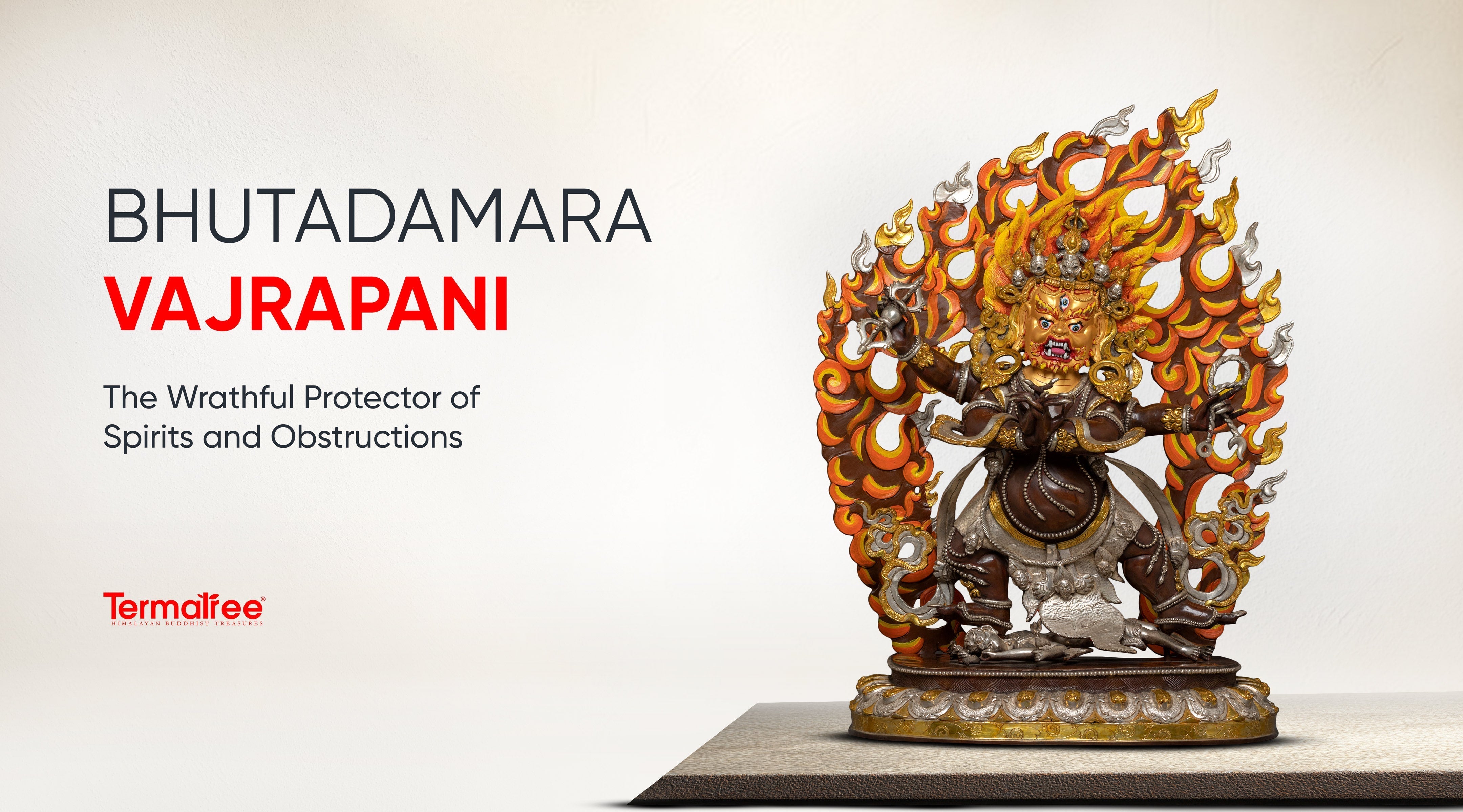 Bhutadamara Vajrapani: The Wrathful Protector of Spirits and Obstructions