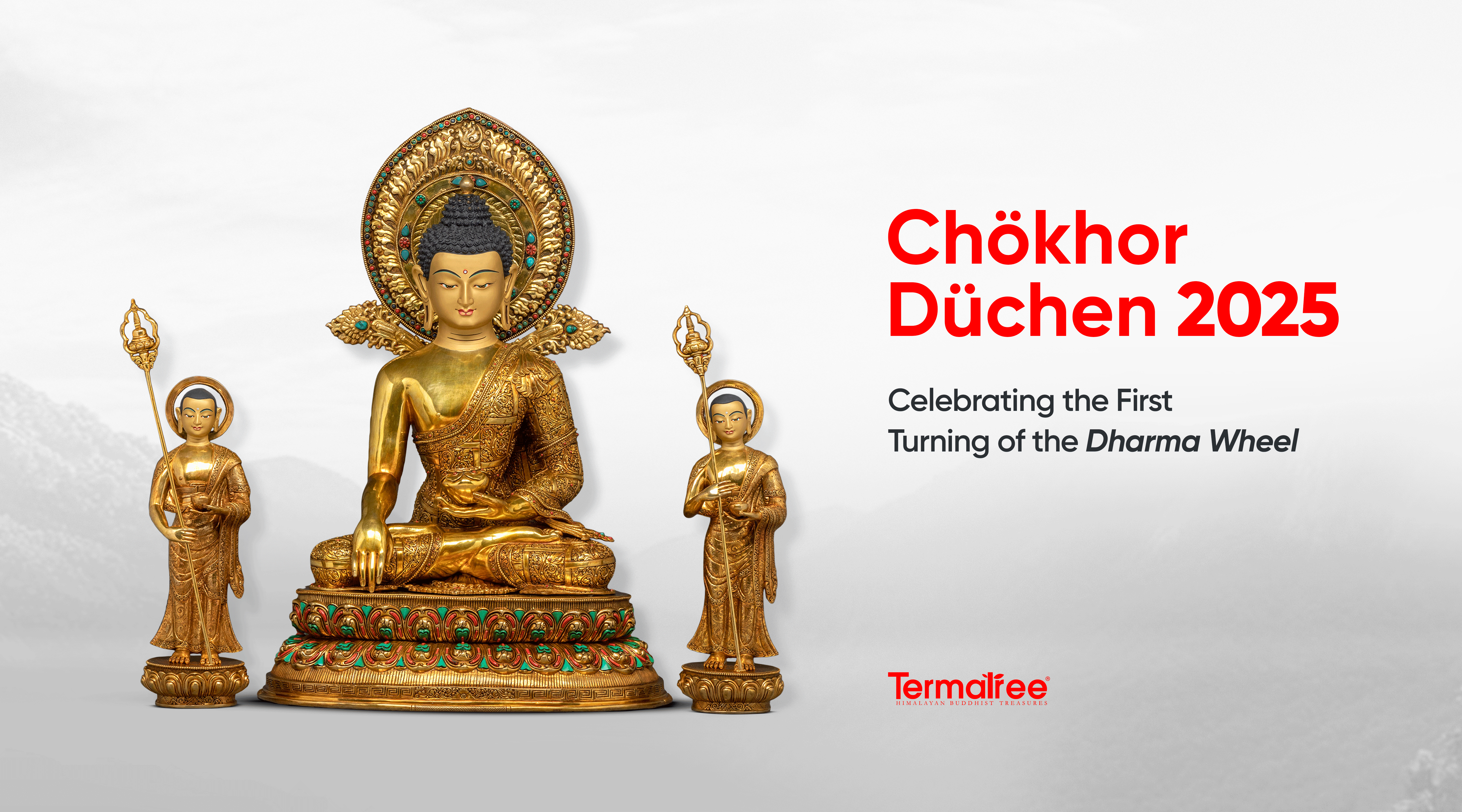 Among the four great Buddhist festivals celebrated annually, Chökhor Düchen has the most profound meaning for practitioners