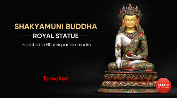 Statue of the Week at Termatree: Crown Shakyamuni Buddha Statue