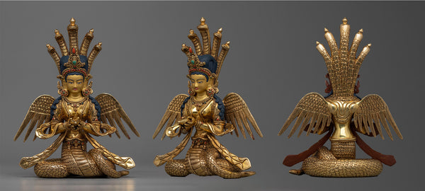 The Serpentine Wisdom: Naga Kanya's Role in Buddhist Mythology