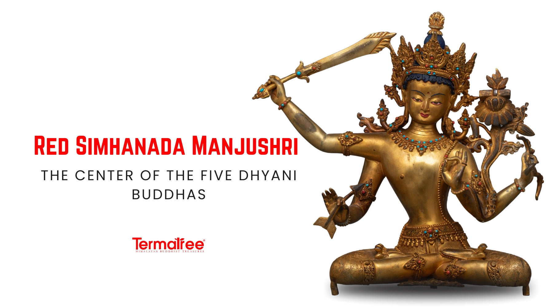 Fiery Wisdom: The Red Lion’s Form of Manjushri