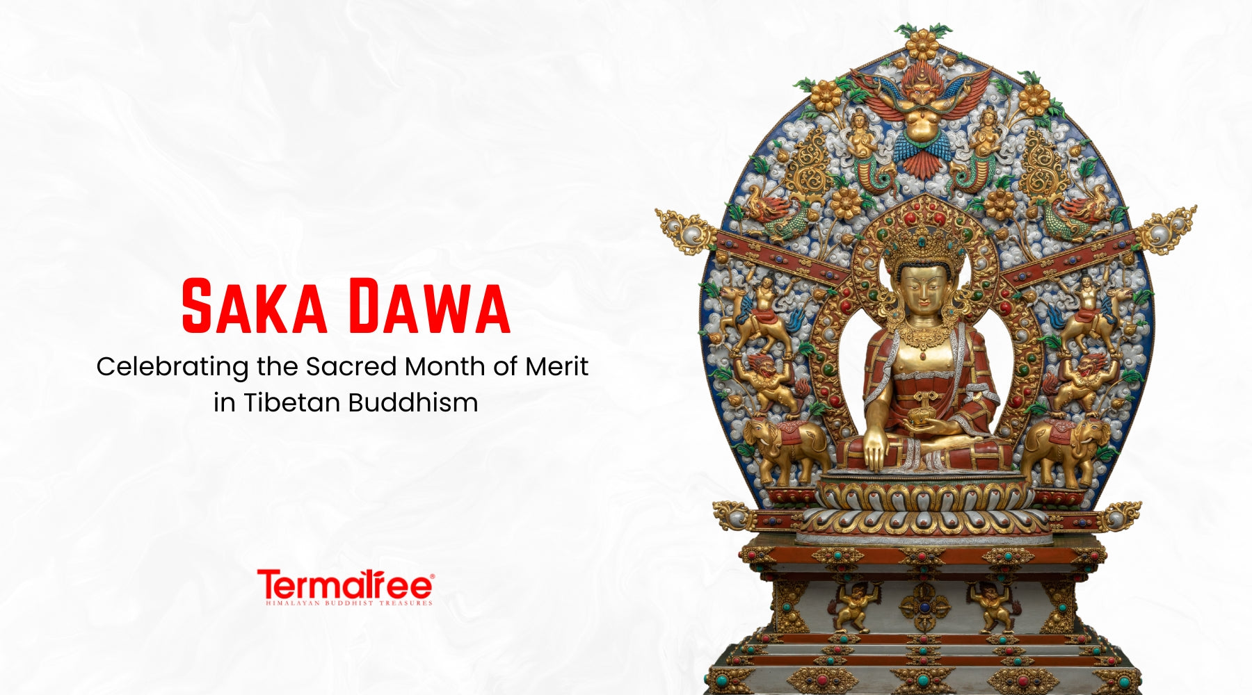 Saka Dawa is one of the most significant months in the Tibetan Buddhist year, as it commemorates the Buddha's birth, enlightenment, and parinirvana,