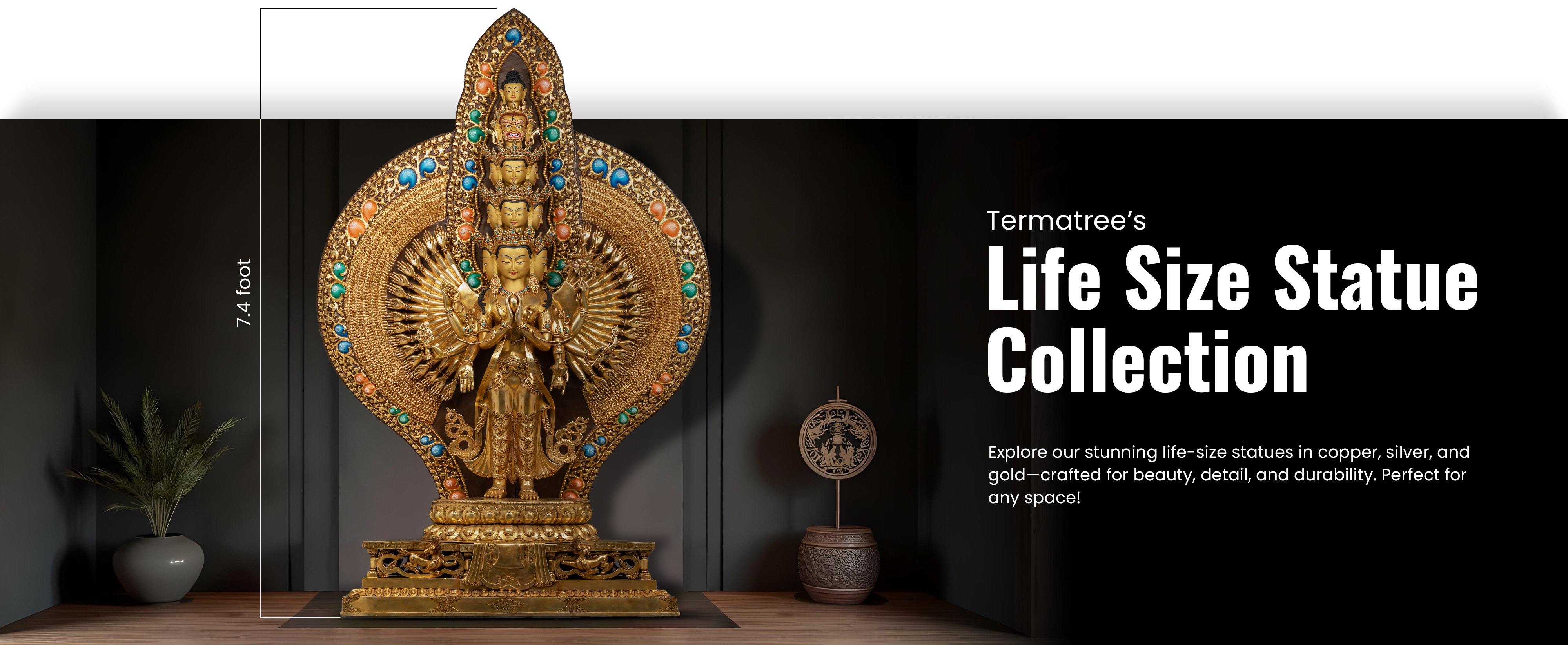 Life Size Statue- Majestic One-of-a-Kind Sculptures