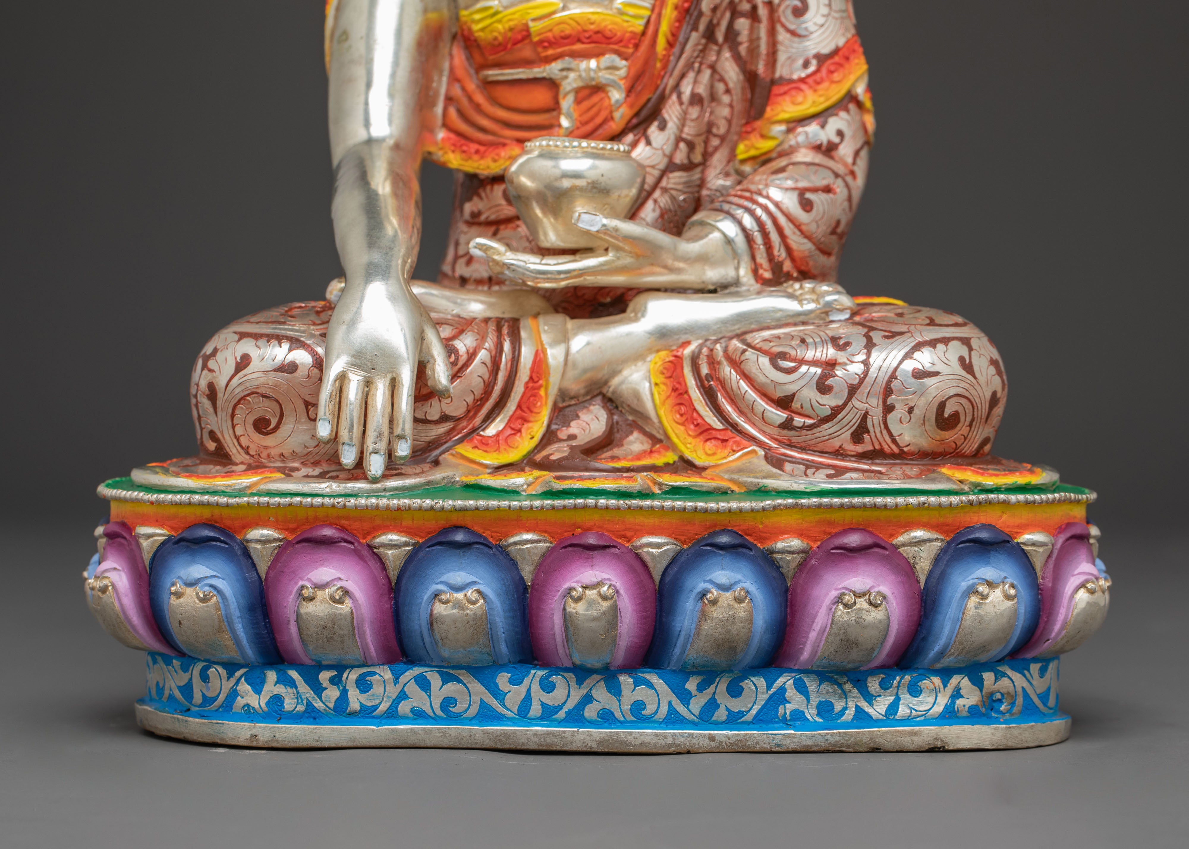 Handmade Statue of Buddha Shakyamuni | Gautama Buddha Sculpture
