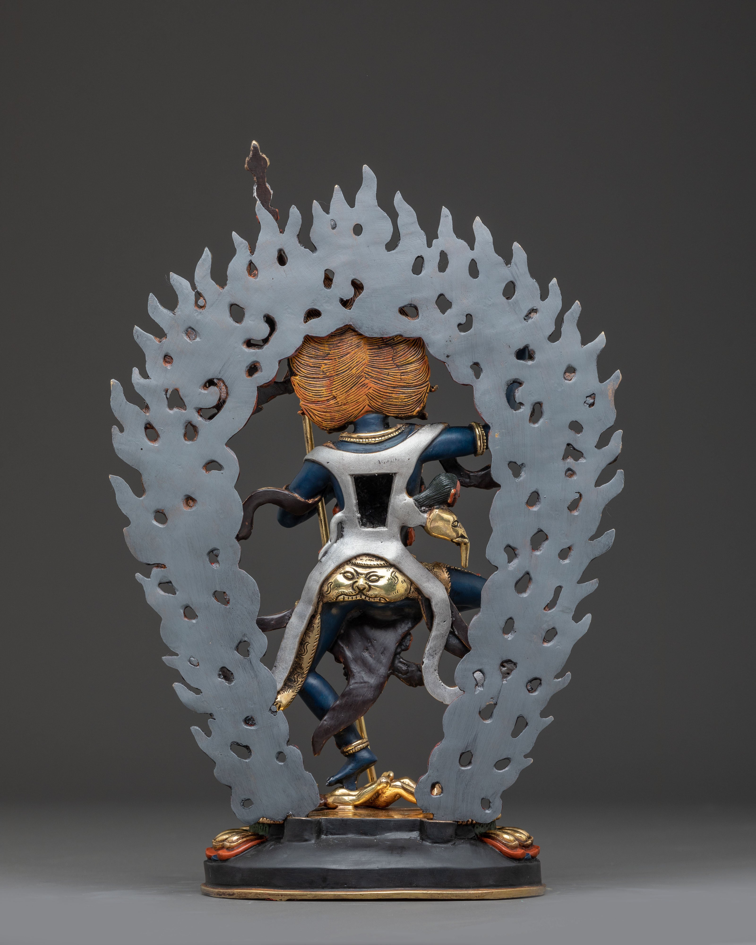 Wrathful Statue of Troma Nagmo | Fierce Protector of the Dharma