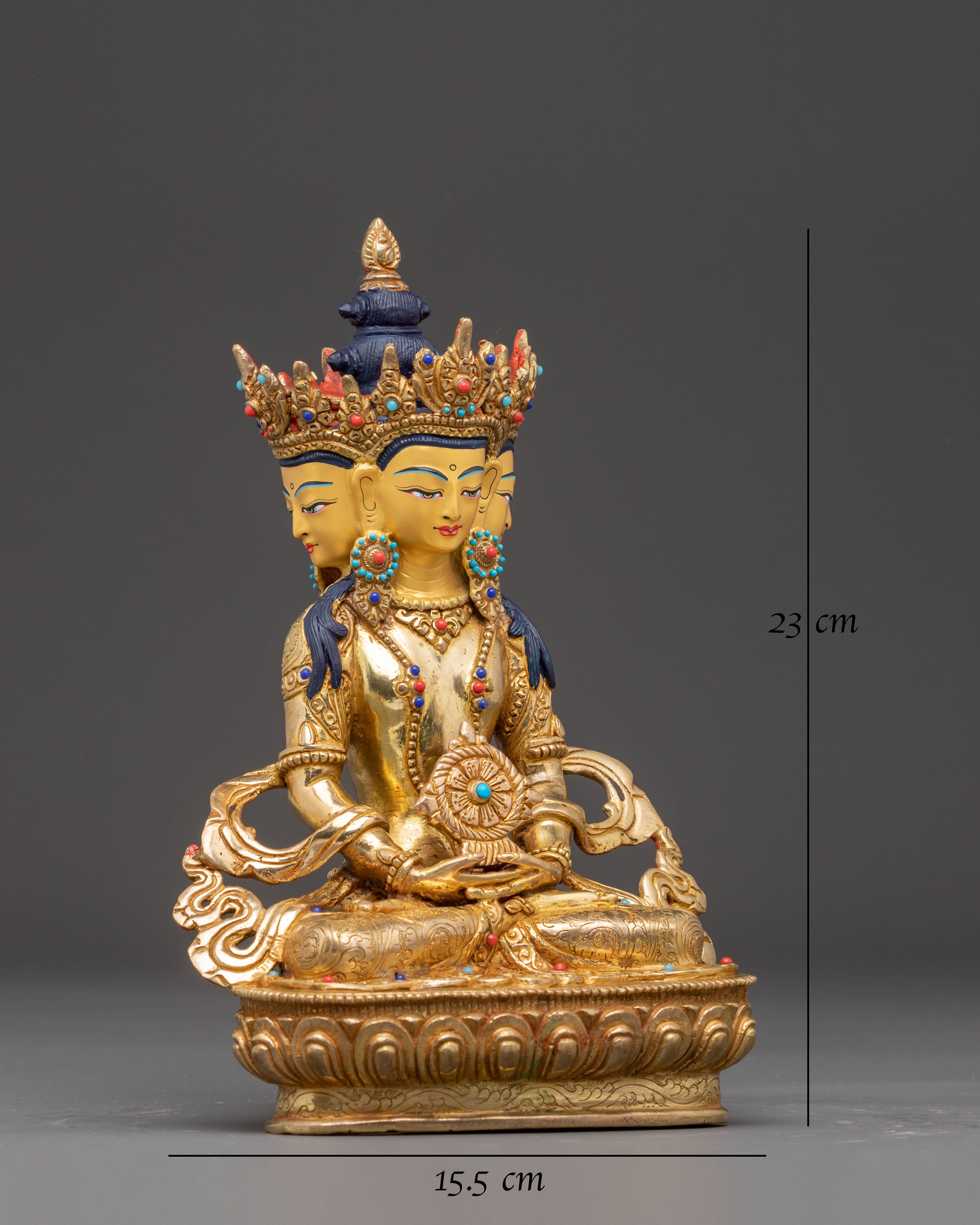 Handmade Vairocana Artwork: The Cosmic Buddha