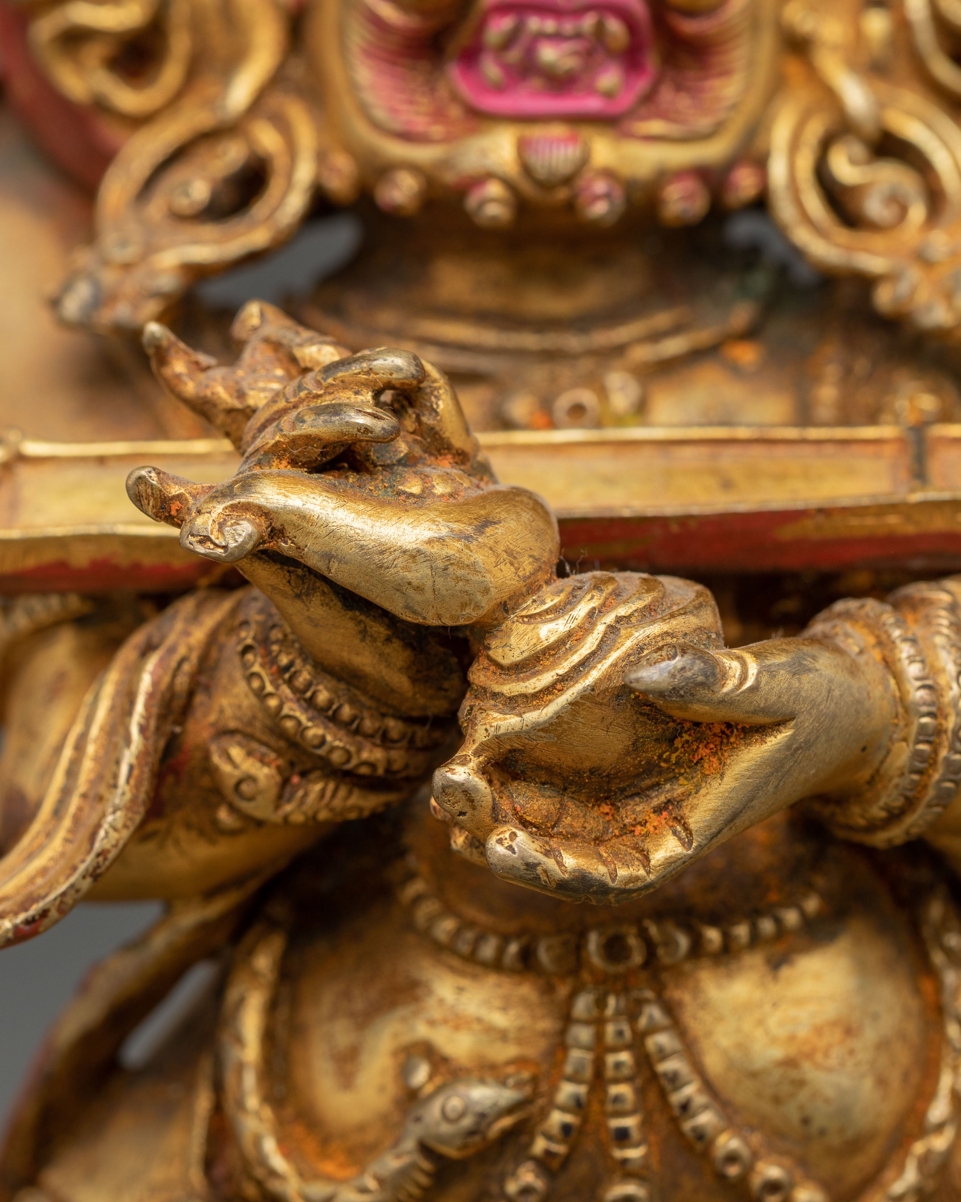 Golden Sakya Mahakala Artwork | Protector of the Dharma