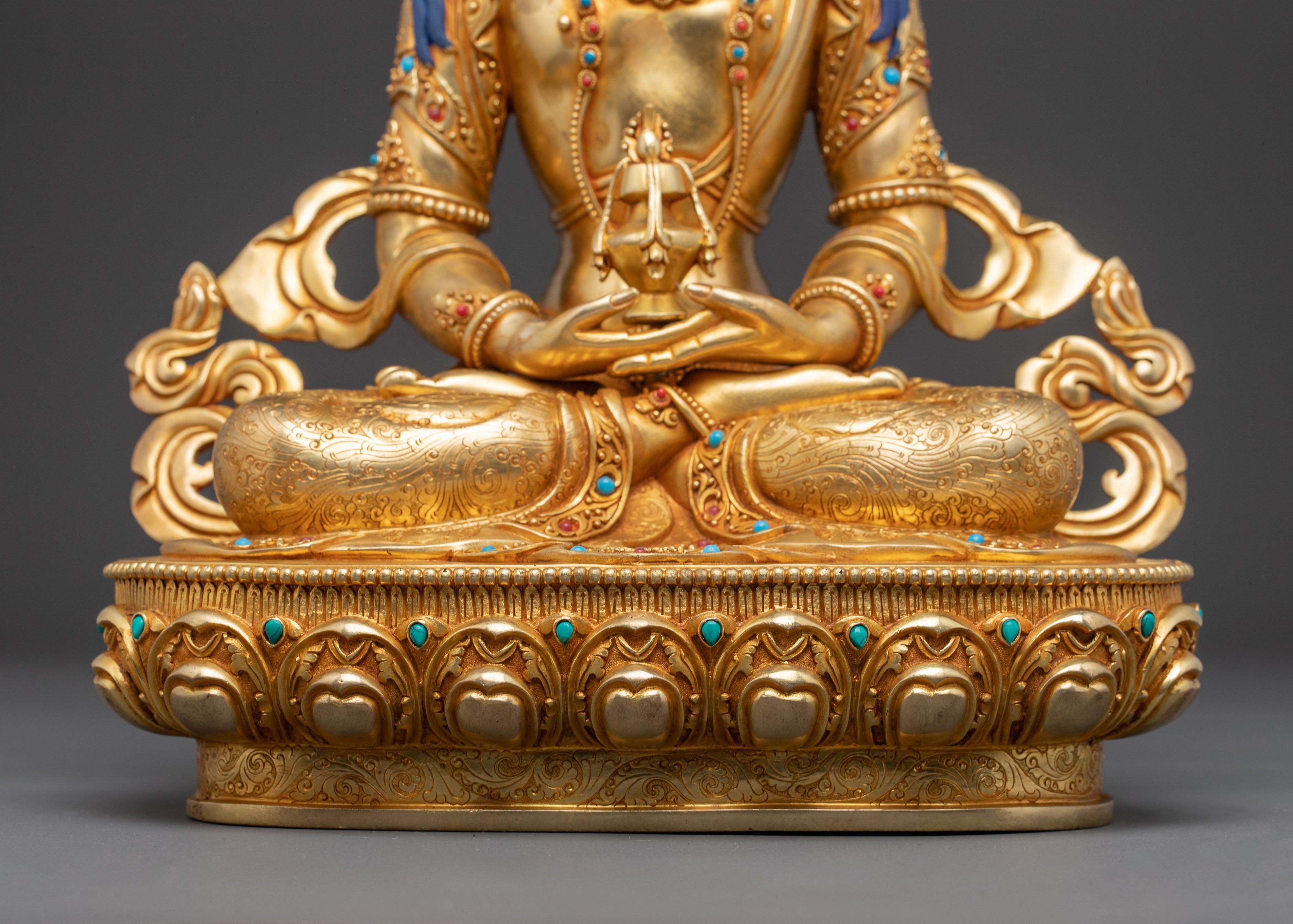 Longevity Buddha Amitayus Handmade Statue | Buddha of Infinite Life