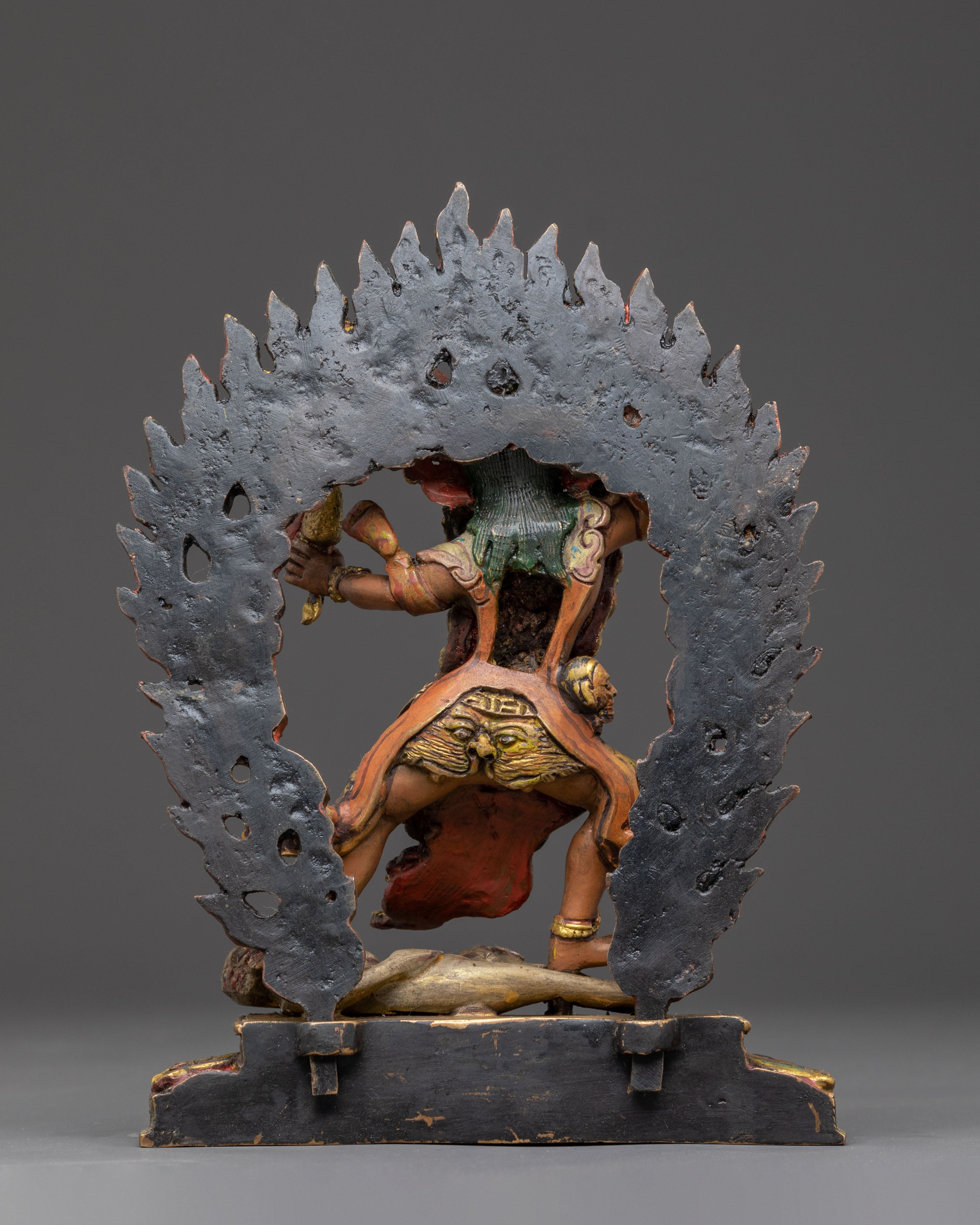 Wrathful Ekajati Statue | Tibetan Protector Deity