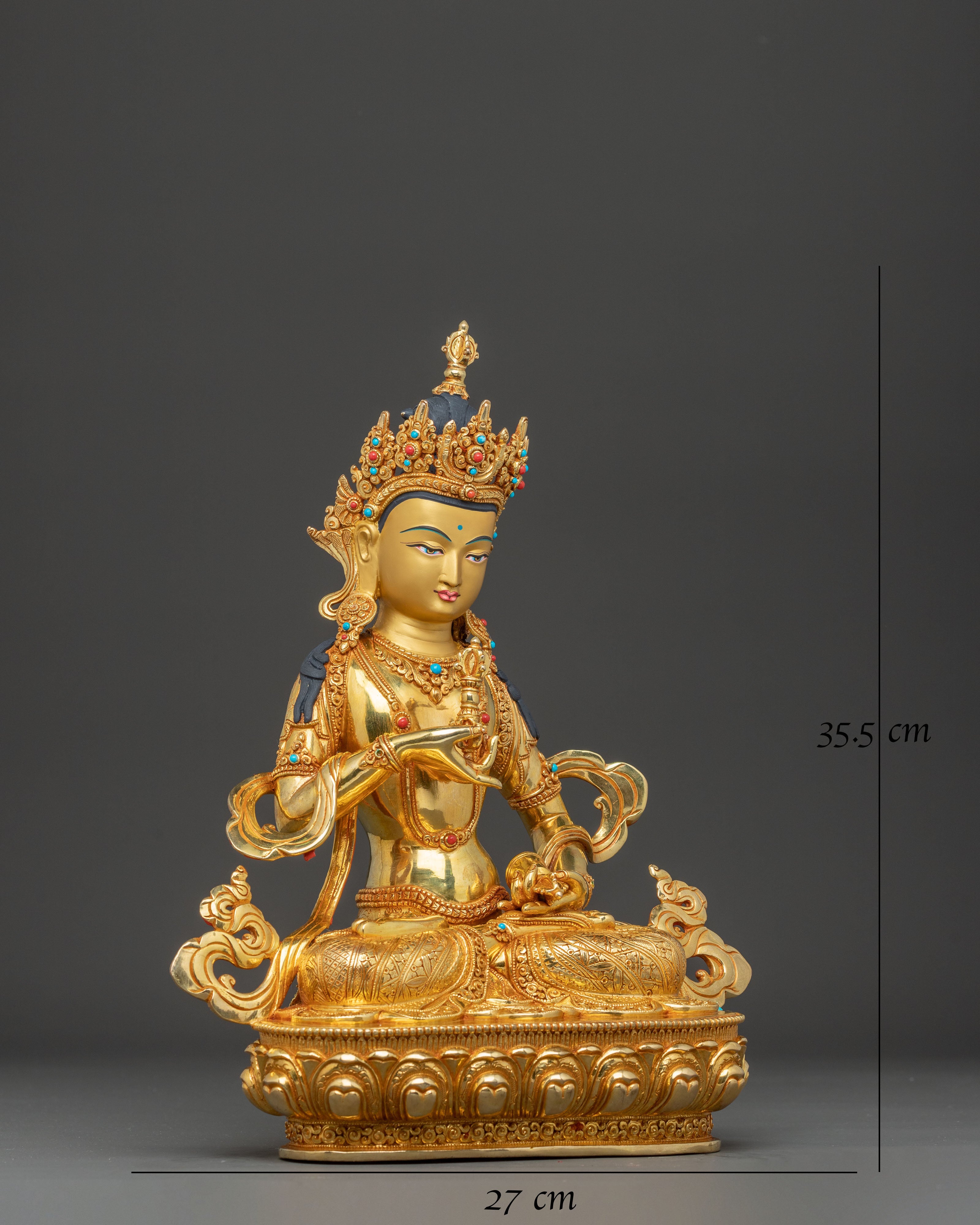 Golden Vajrasattva Art: Symbol of Purification