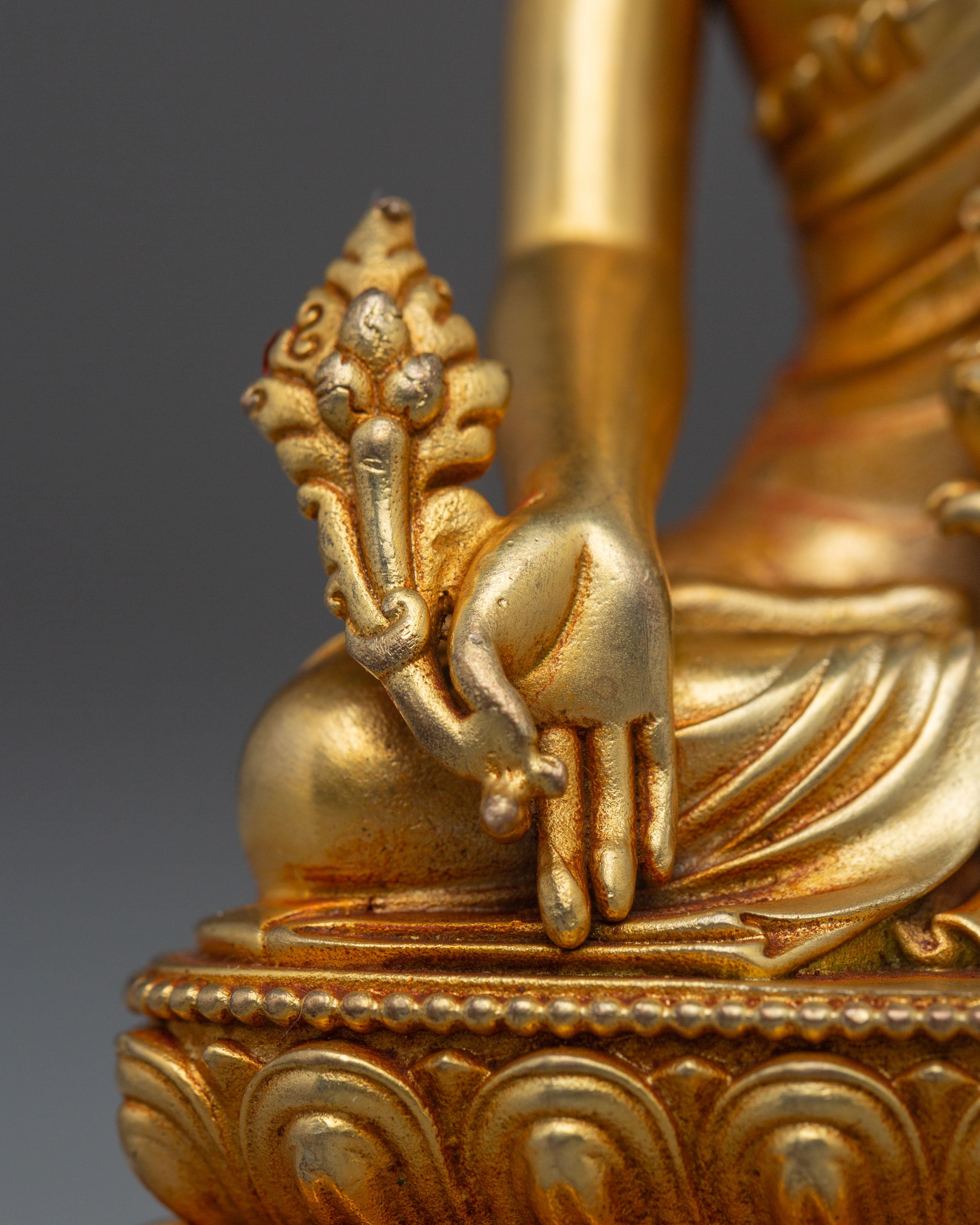 Spiritual Healer Medicine Buddha Icon | Healing Deity