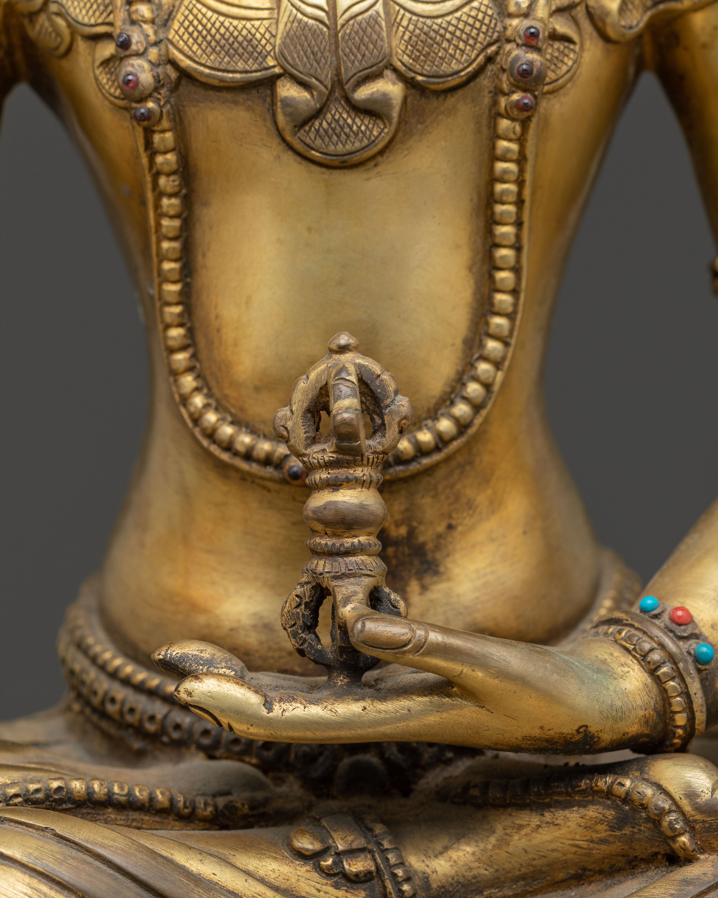 Handmade Mitrupa Buddha Statue | Meditation Altar Decor