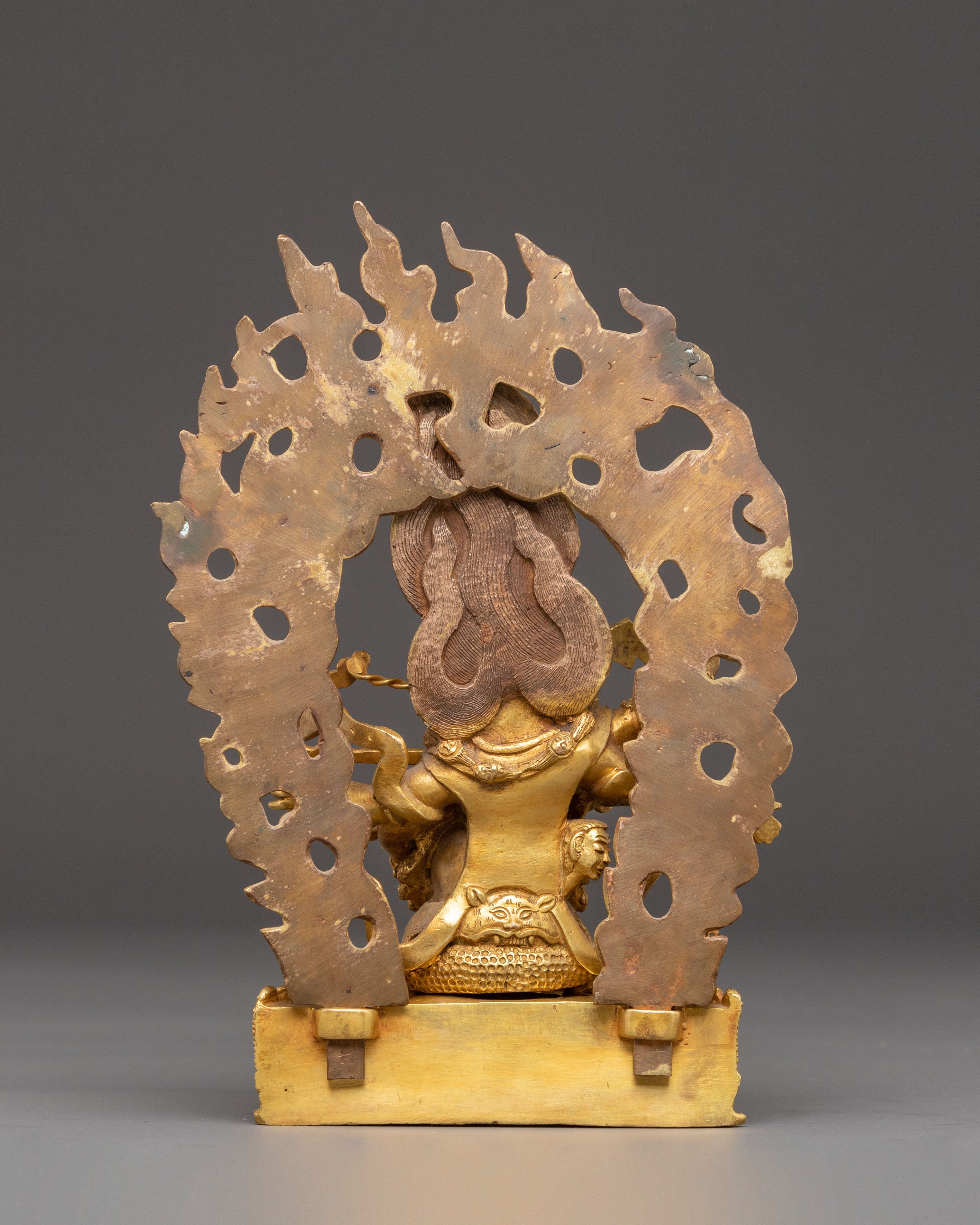 Buddhist Protector Rahula Statue | Guardian of the Dharma