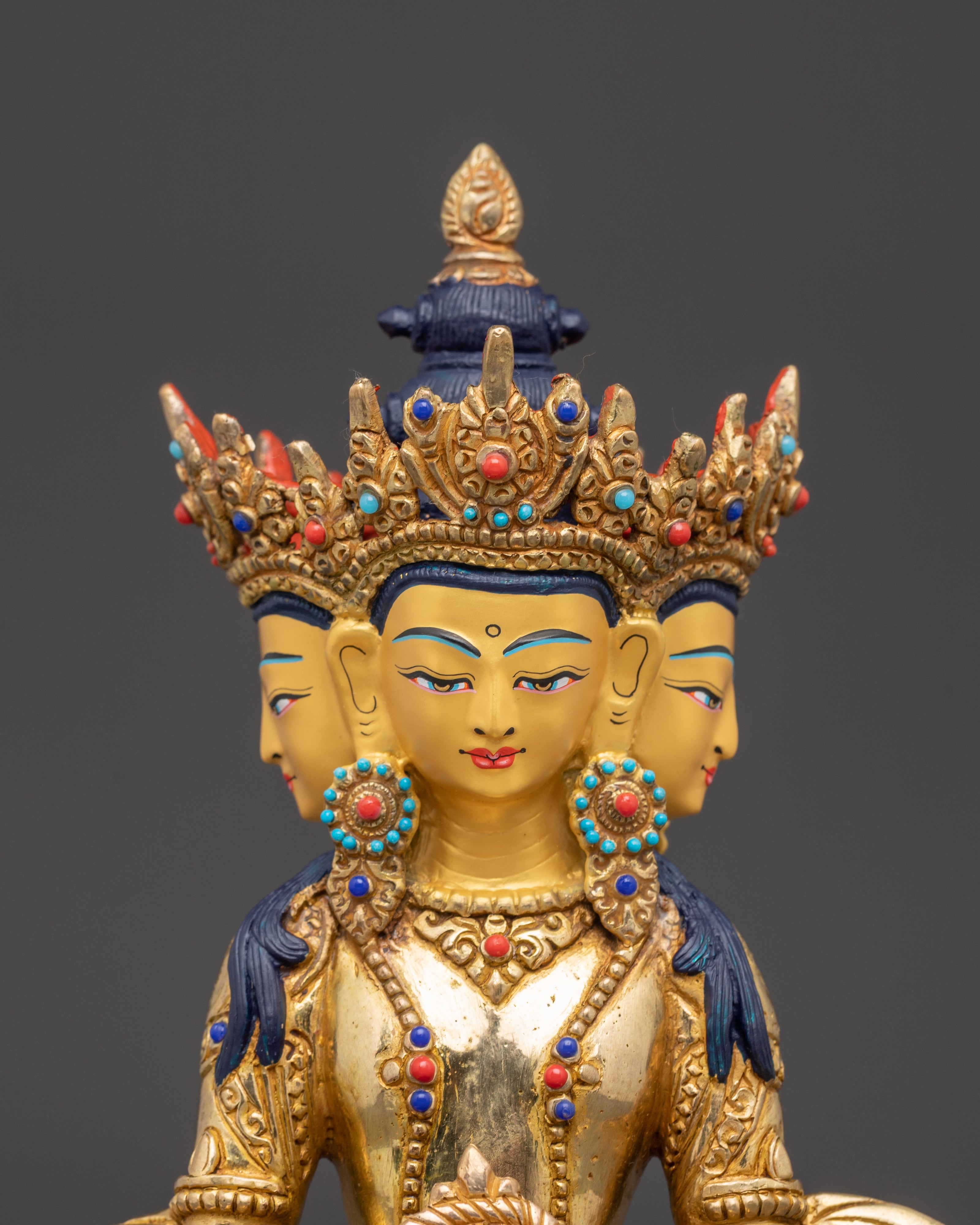 Handmade Vairocana Artwork: The Cosmic Buddha