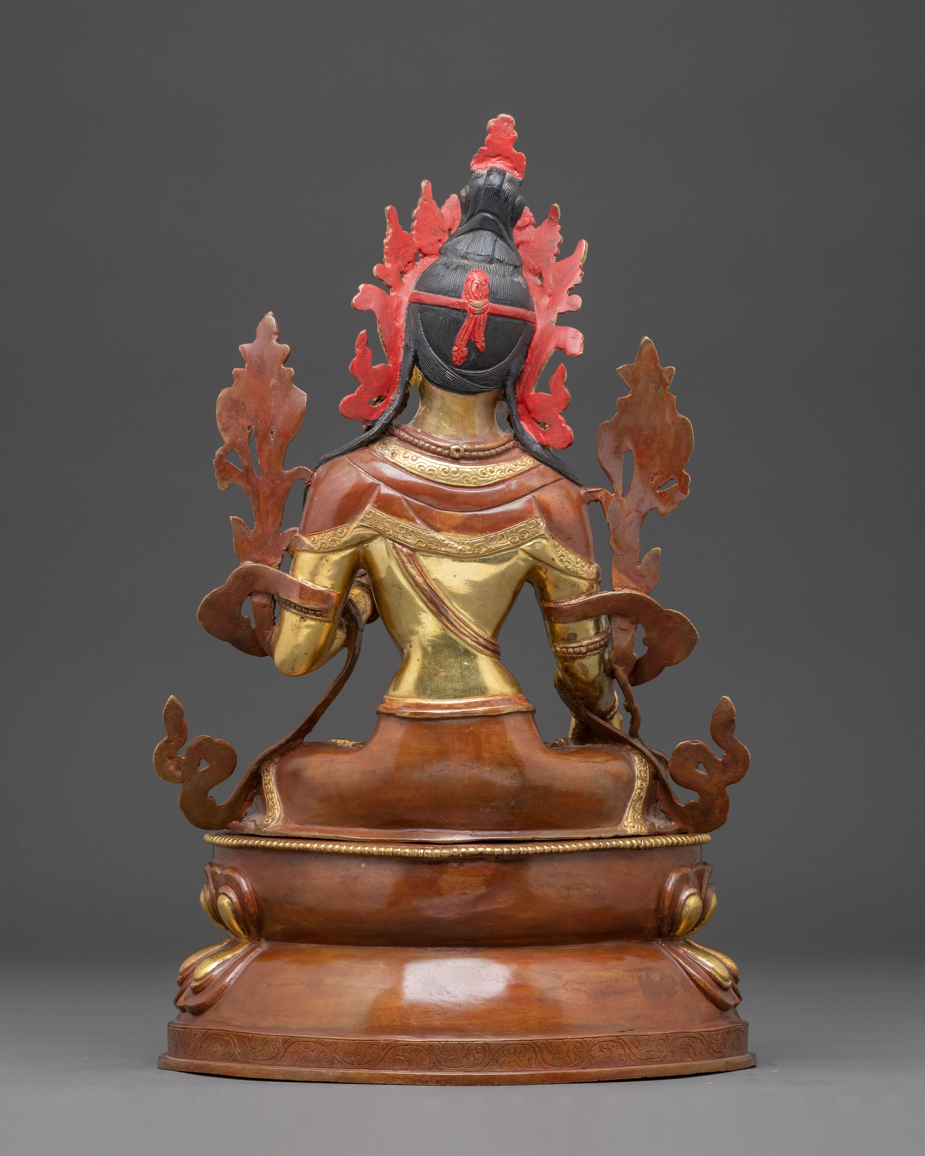 Seven-Eyed Healing Goddess White Tara Art | Compassion Deity