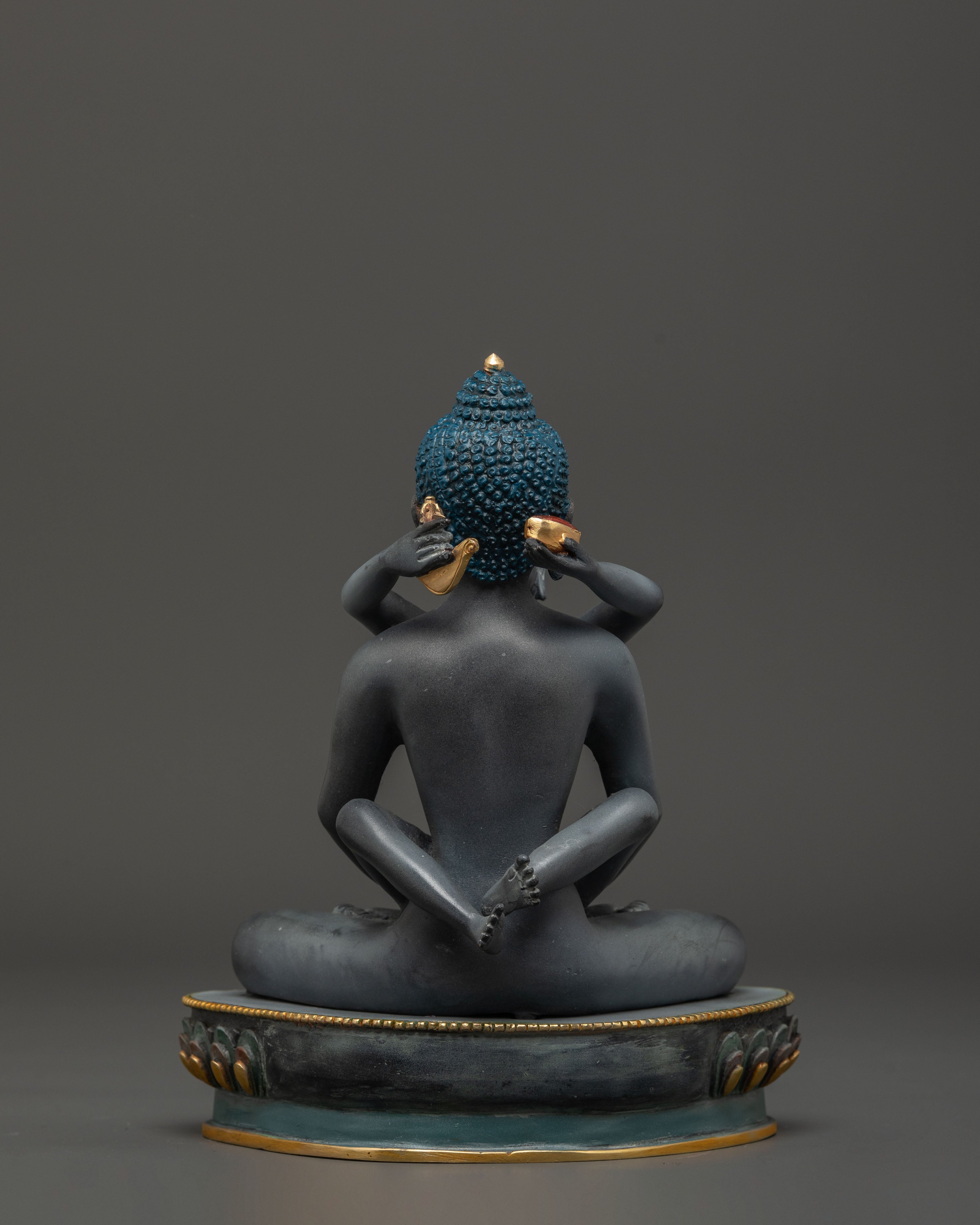 Handmade Samantabhadra with Consort | Tibetan Union of Bliss and Wisdom