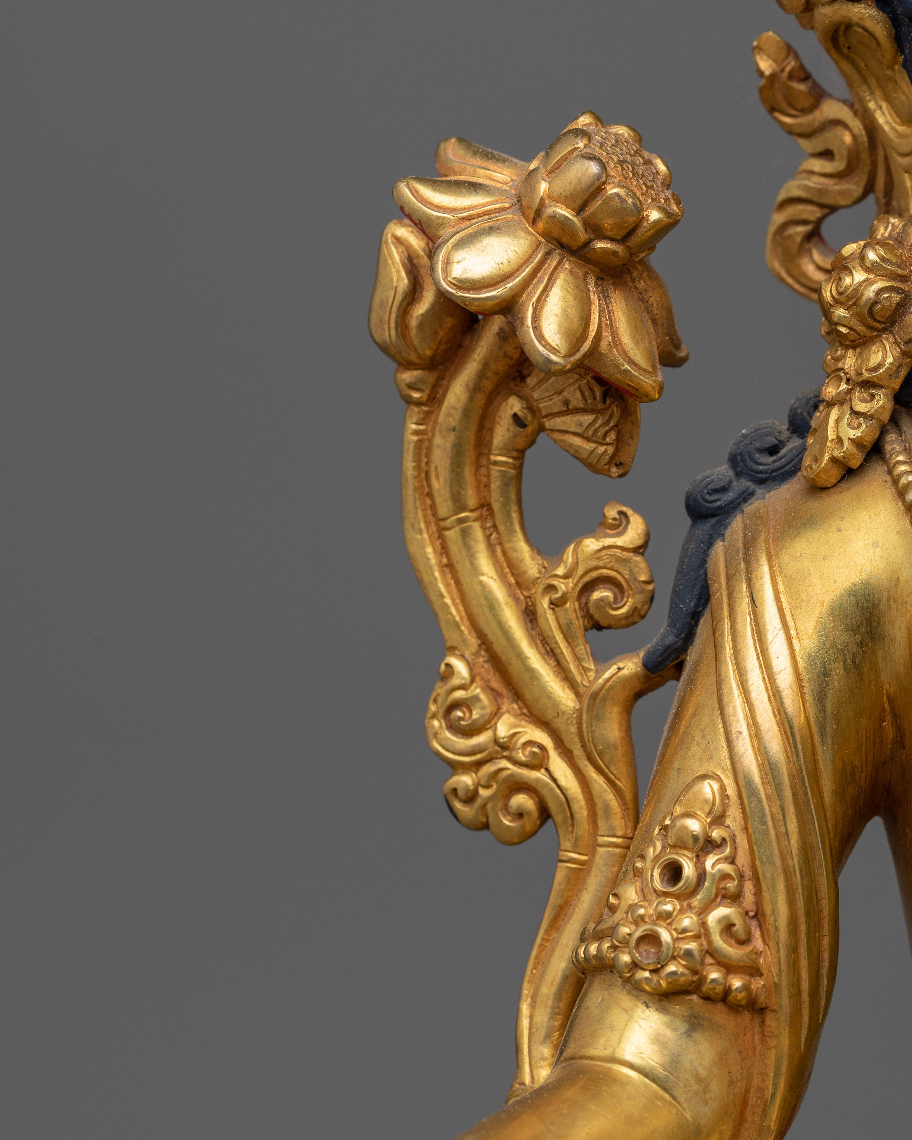 Beautiful Green Tara Sculpture | Embodiment of Liberation and Protection