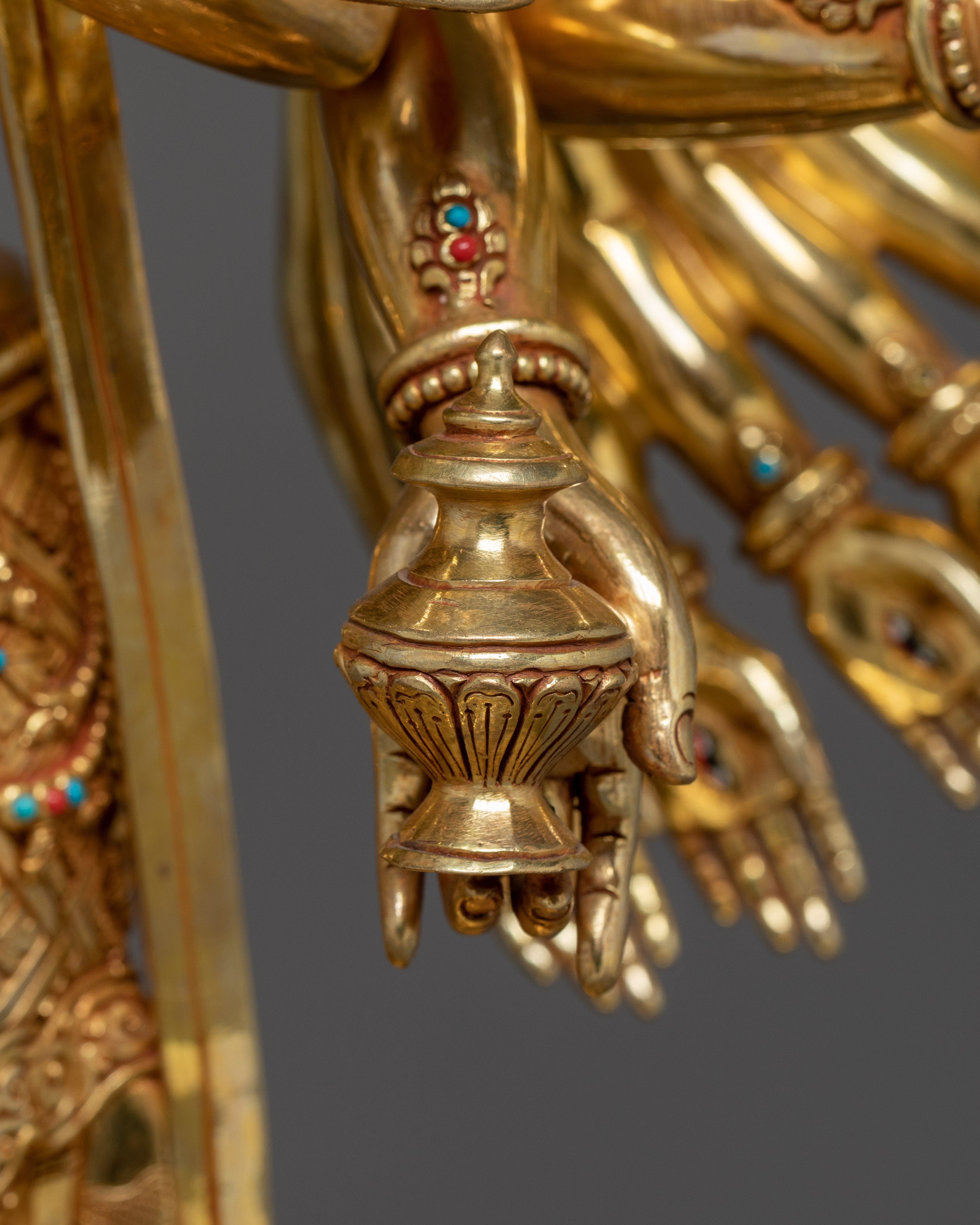 Thousand Armed Chenrezig Statue: Bodhisattva of Compassion