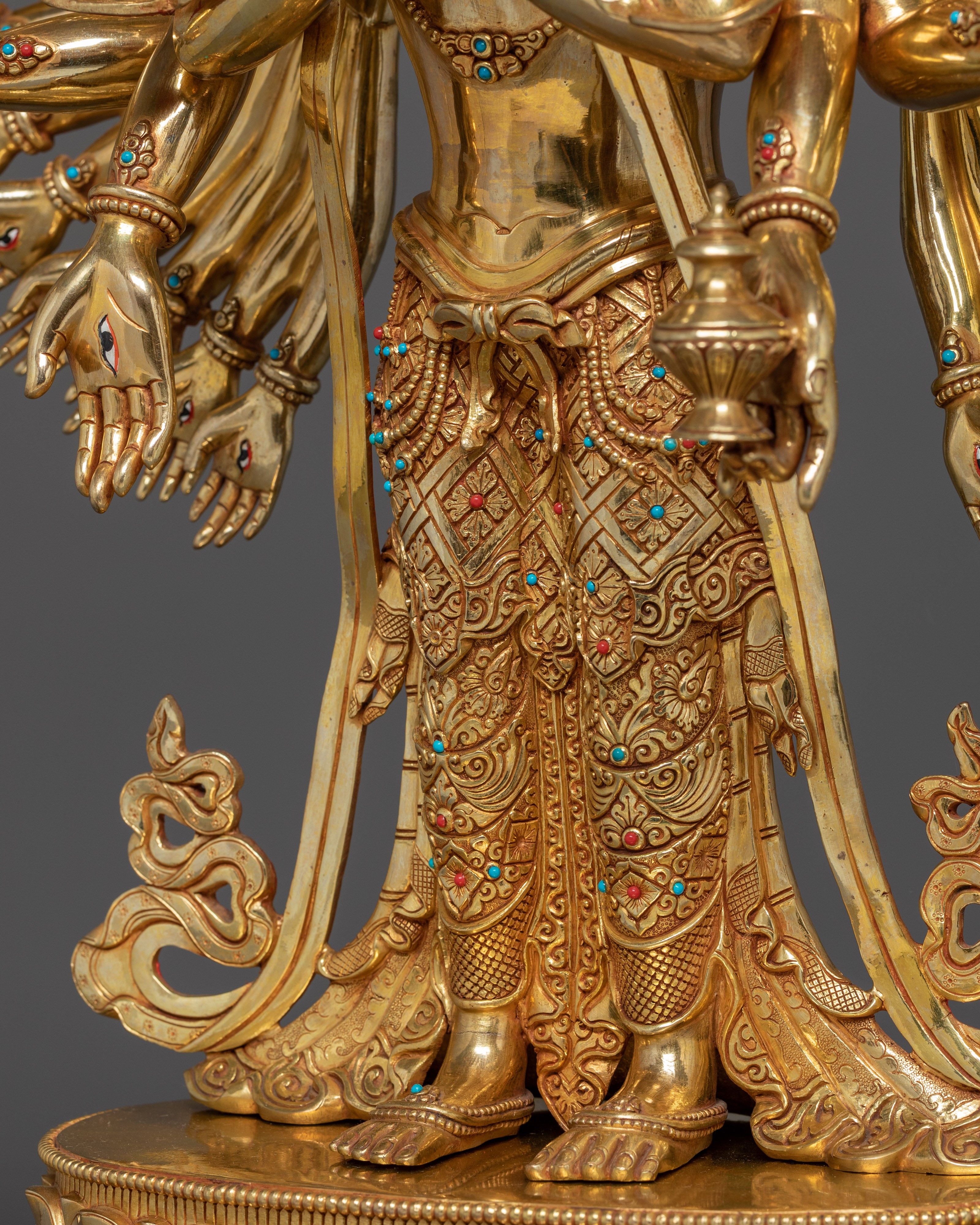 Thousand Armed Chenrezig Statue: Bodhisattva of Compassion