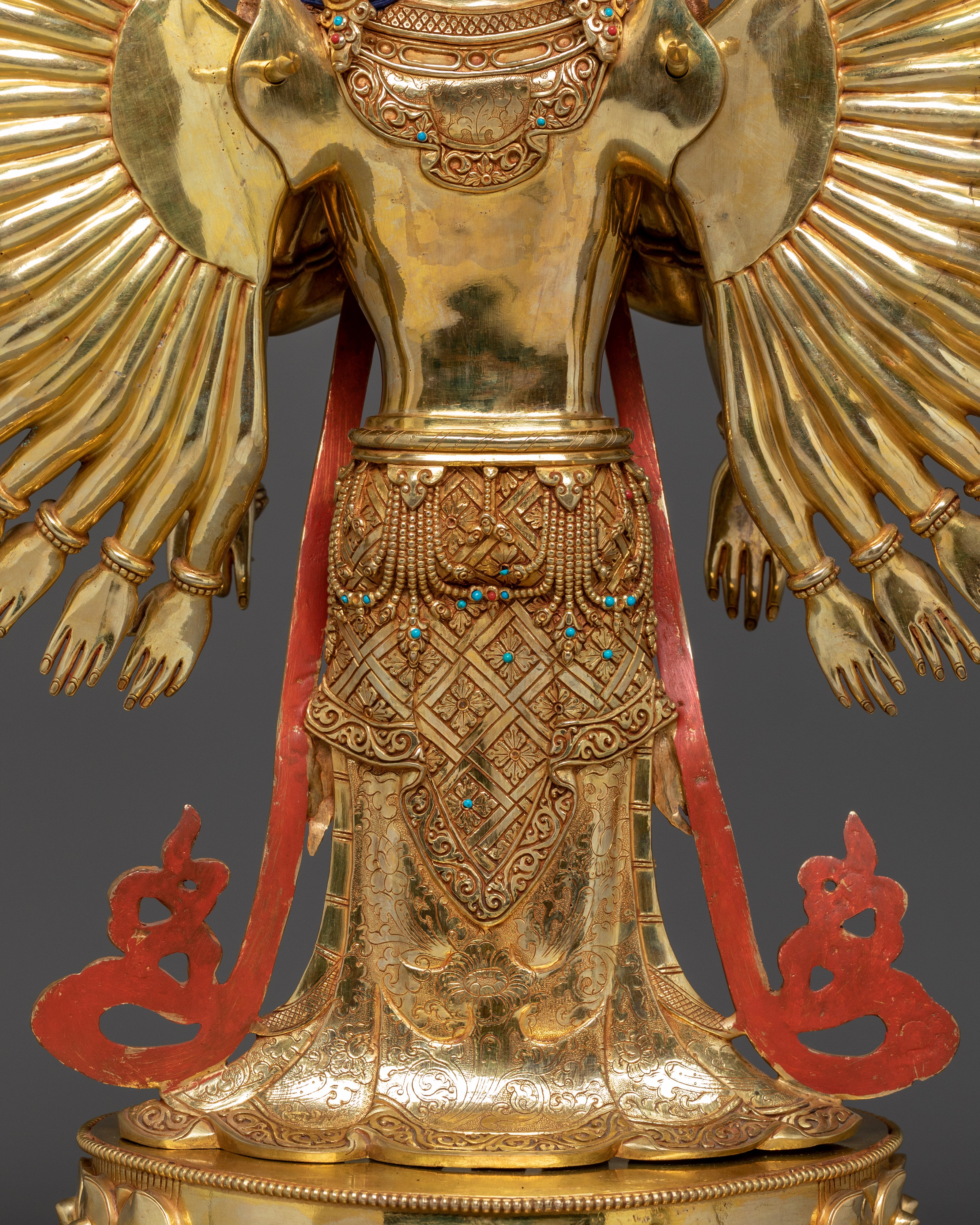 Thousand Armed Chenrezig Statue: Bodhisattva of Compassion