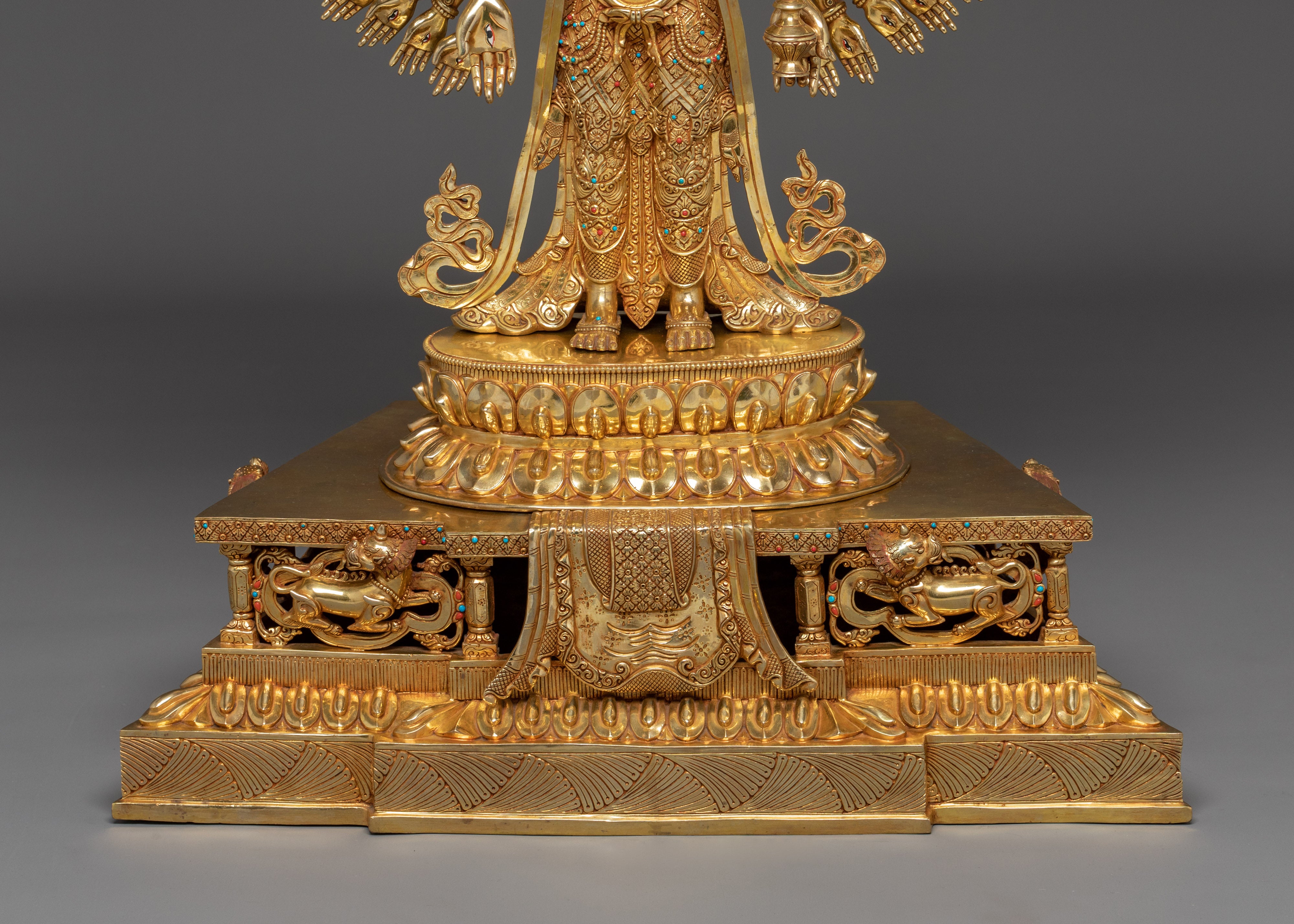 Thousand Armed Chenrezig Statue: Bodhisattva of Compassion