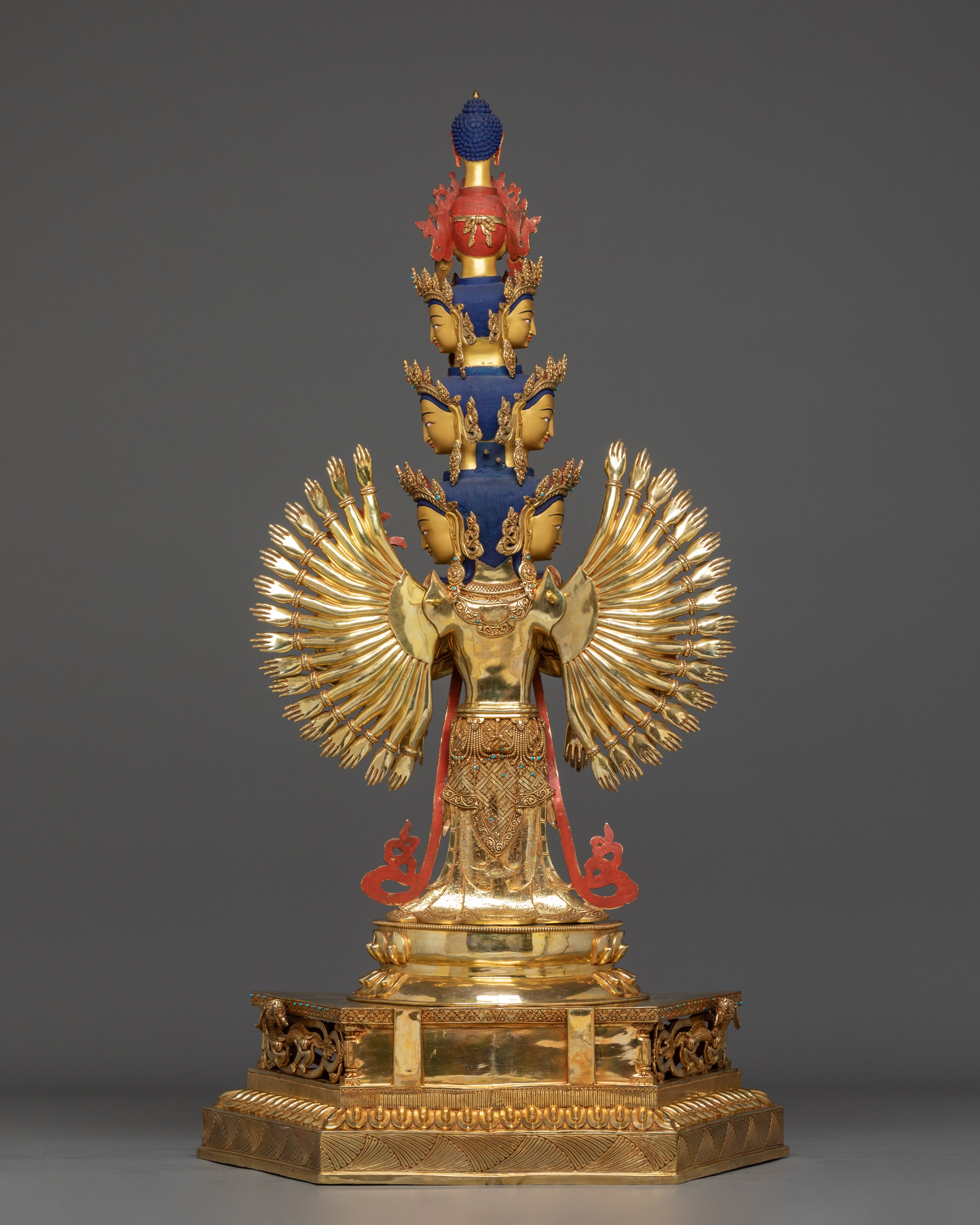 Thousand Armed Chenrezig Statue: Bodhisattva of Compassion