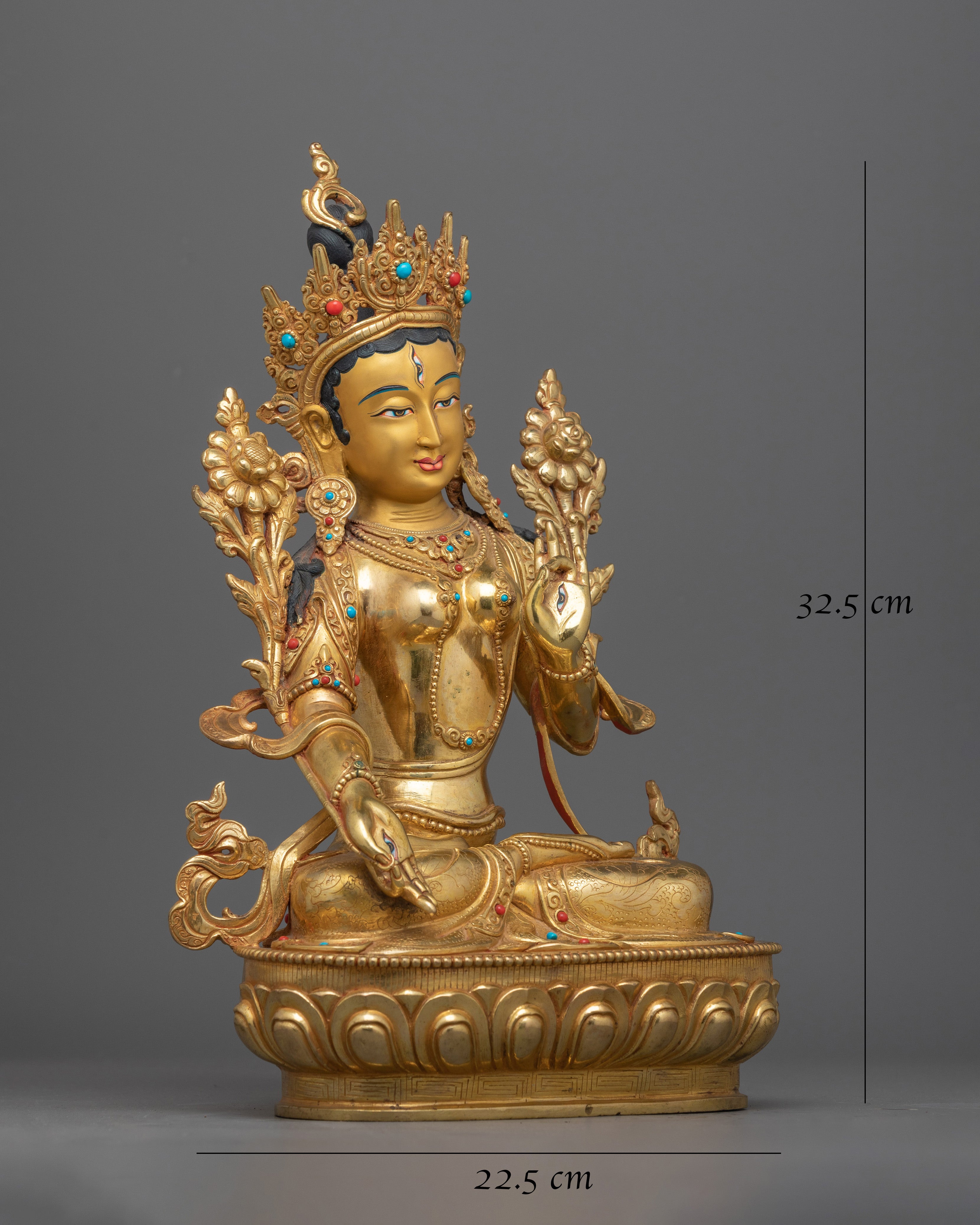 buddhist-deity-white-tara-statue