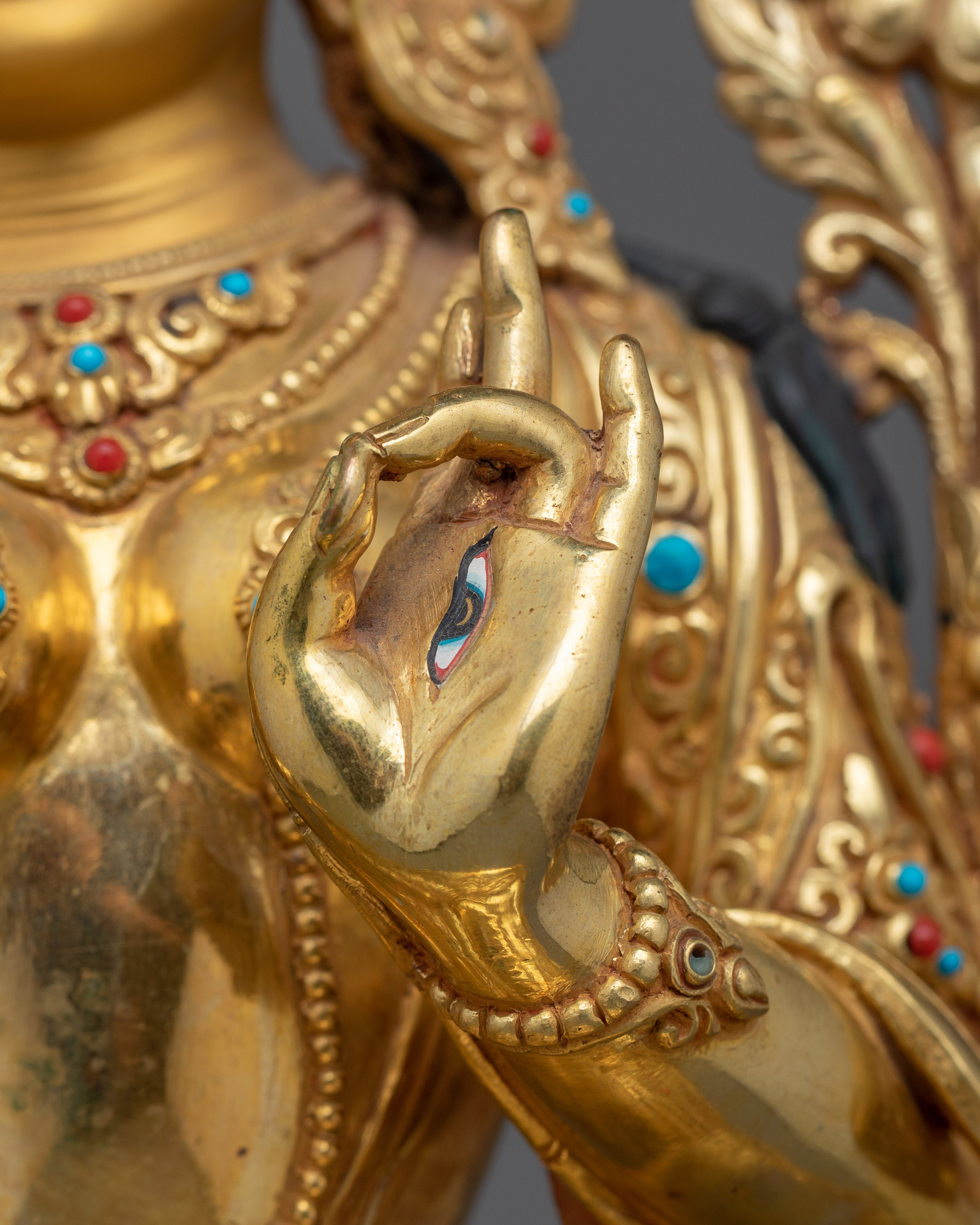 The Buddhist Deity White Tara Statue | Goddess of Compassion and Love