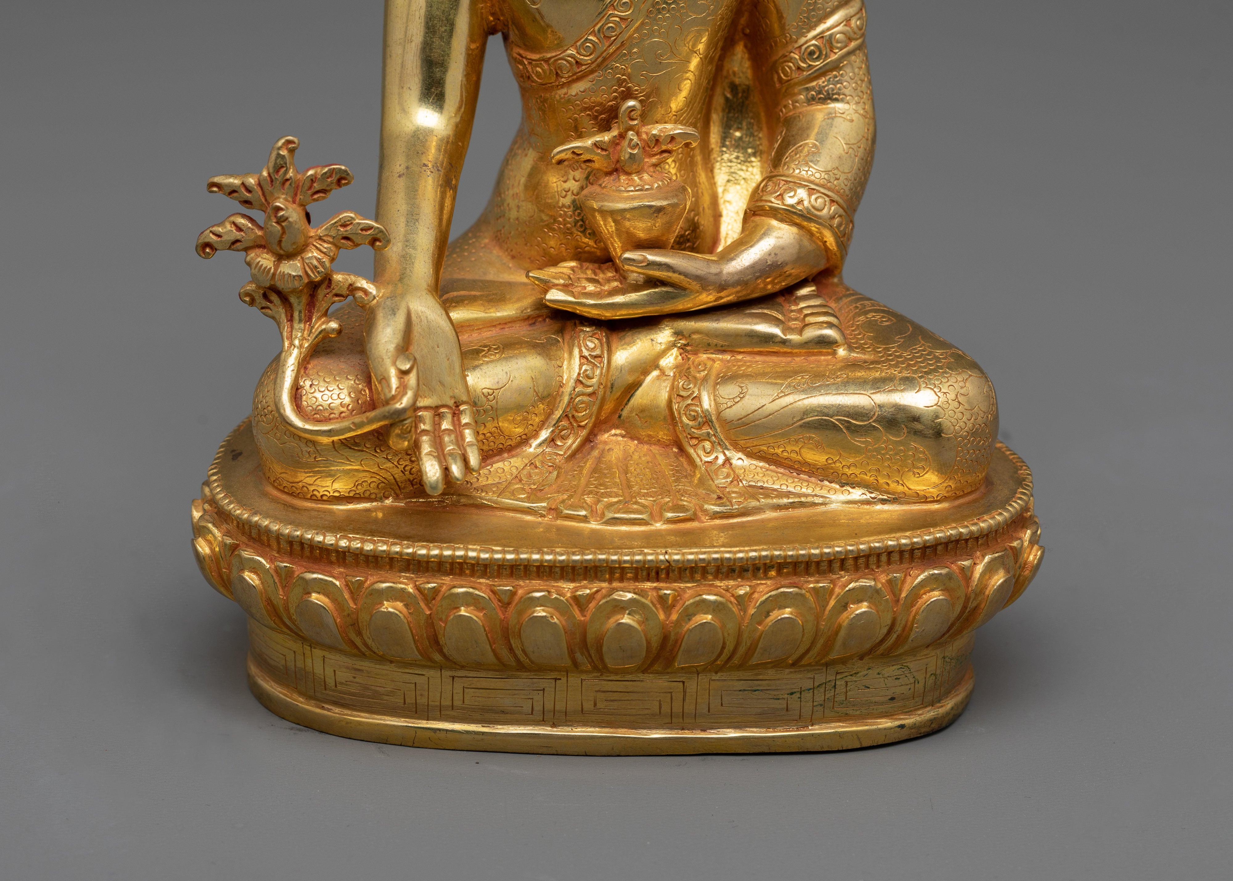 Tibetan Bhaisajyaguru Sculpture (Medicine Buddha) | Embodiment of Healing