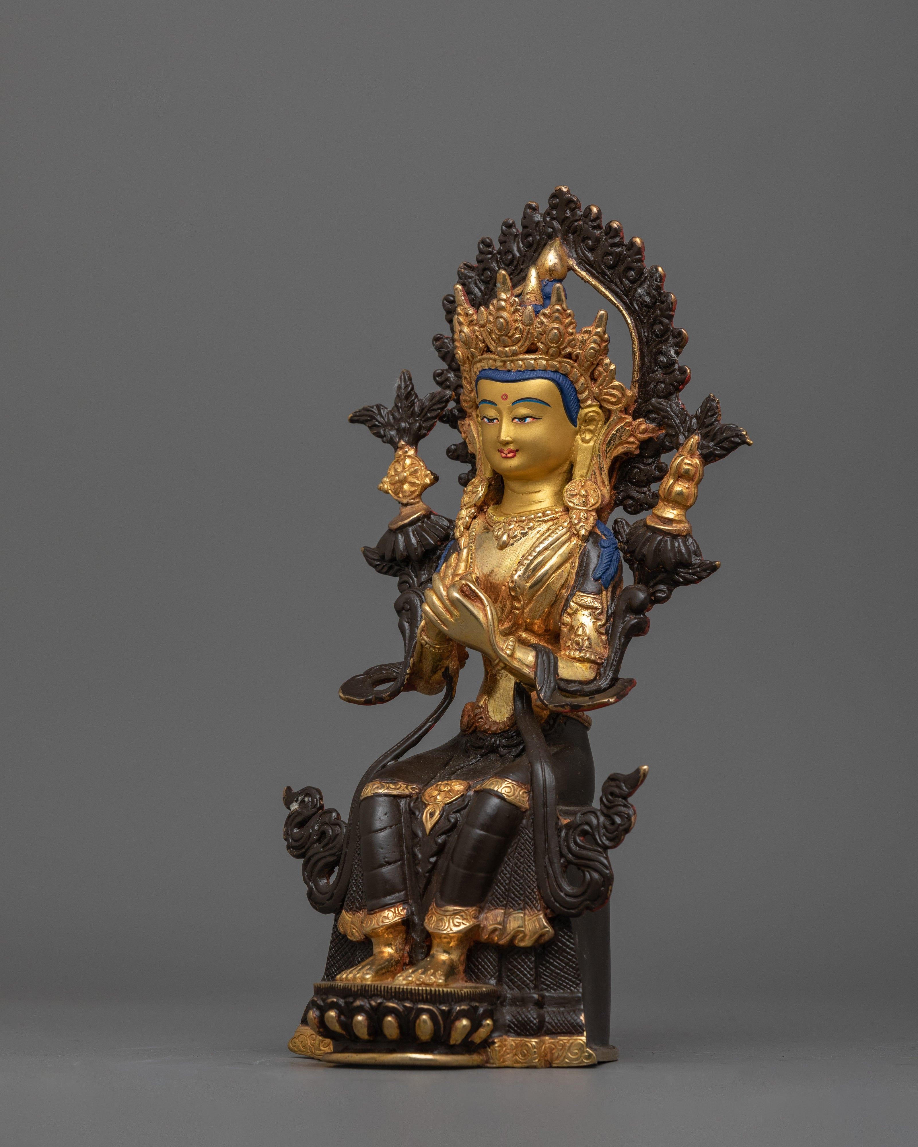 Buddha Maitreya Figurine Buddhist Art | Icon of Buddhist Faith and Hope