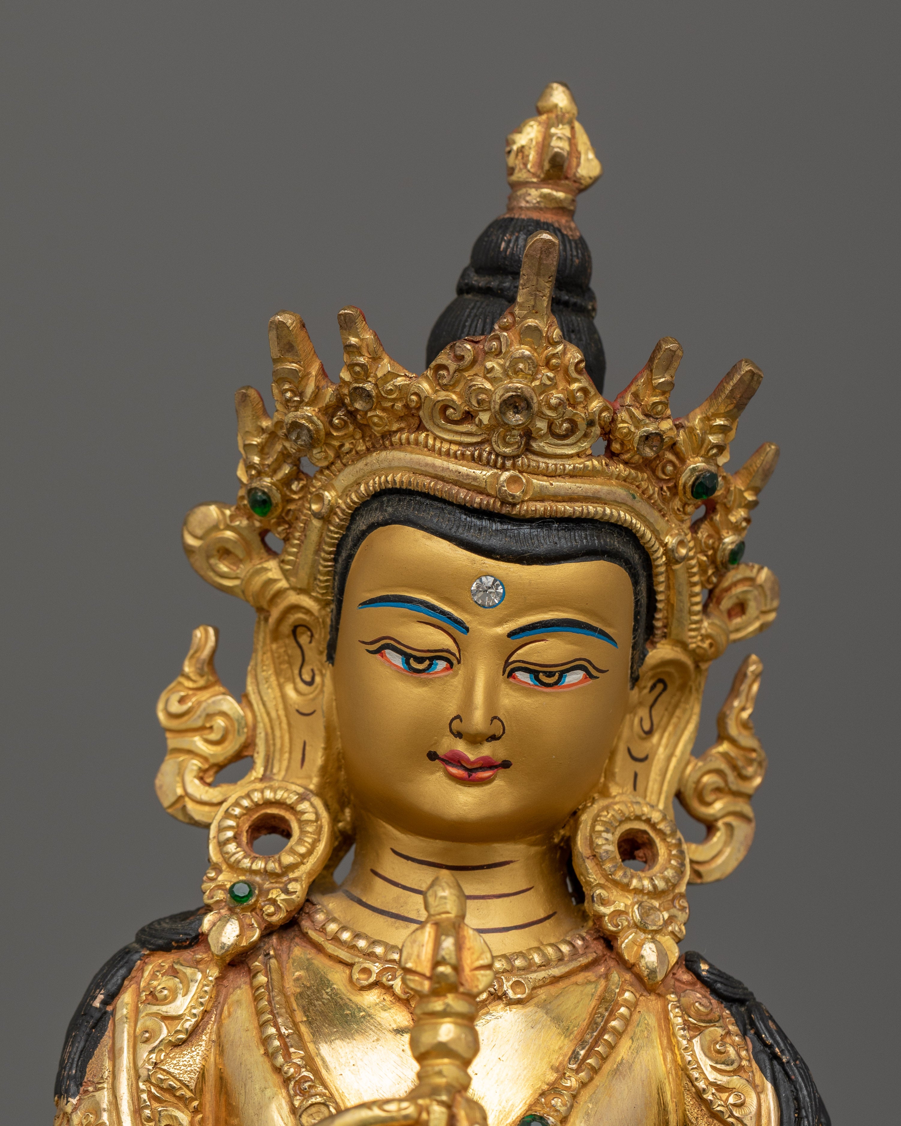 Vajrasattva Deity of Purification and Inner Clarity Statue | Buddhist Shrine Art