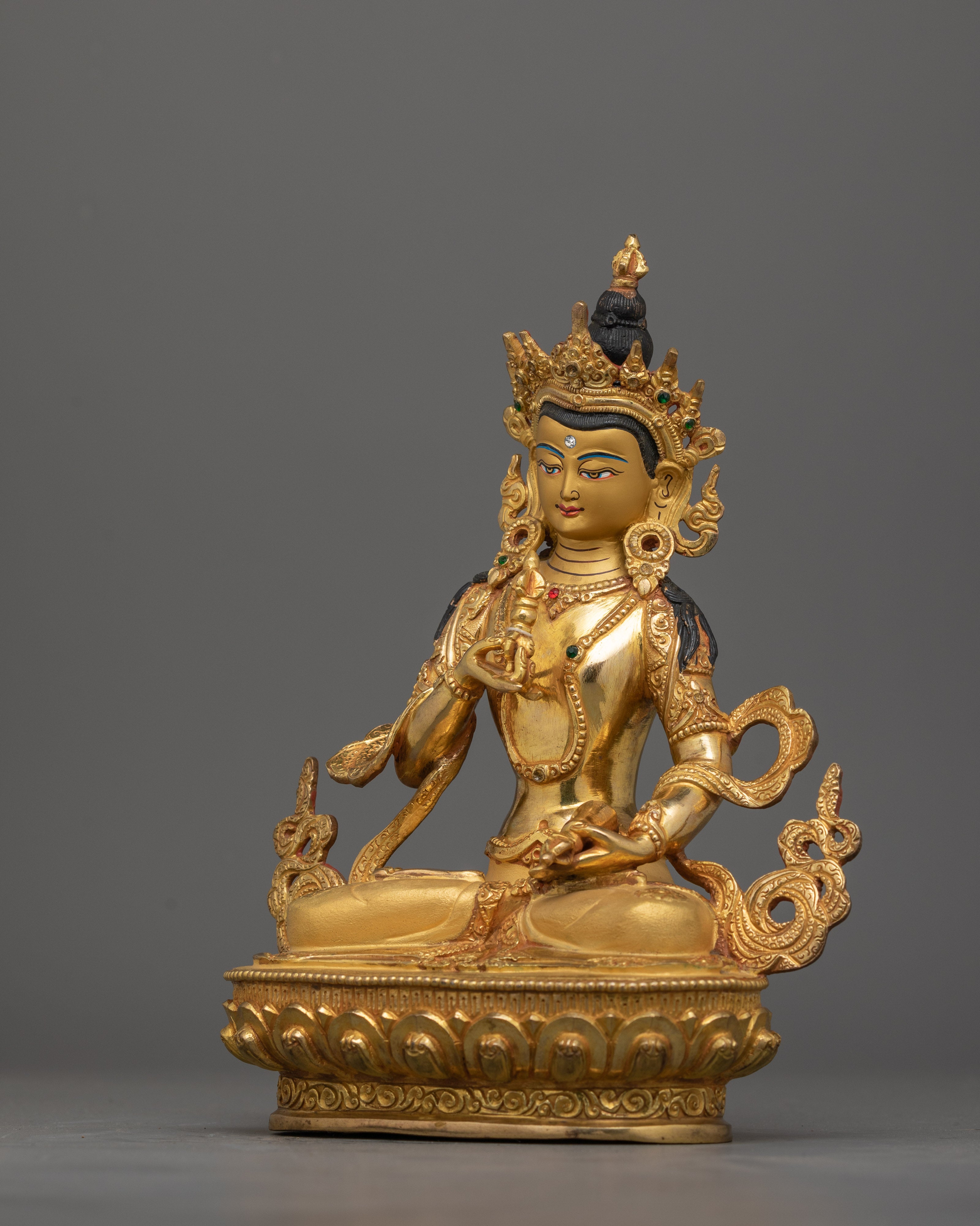 Vajrasattva Deity of Purification and Inner Clarity Statue | Buddhist Shrine Art
