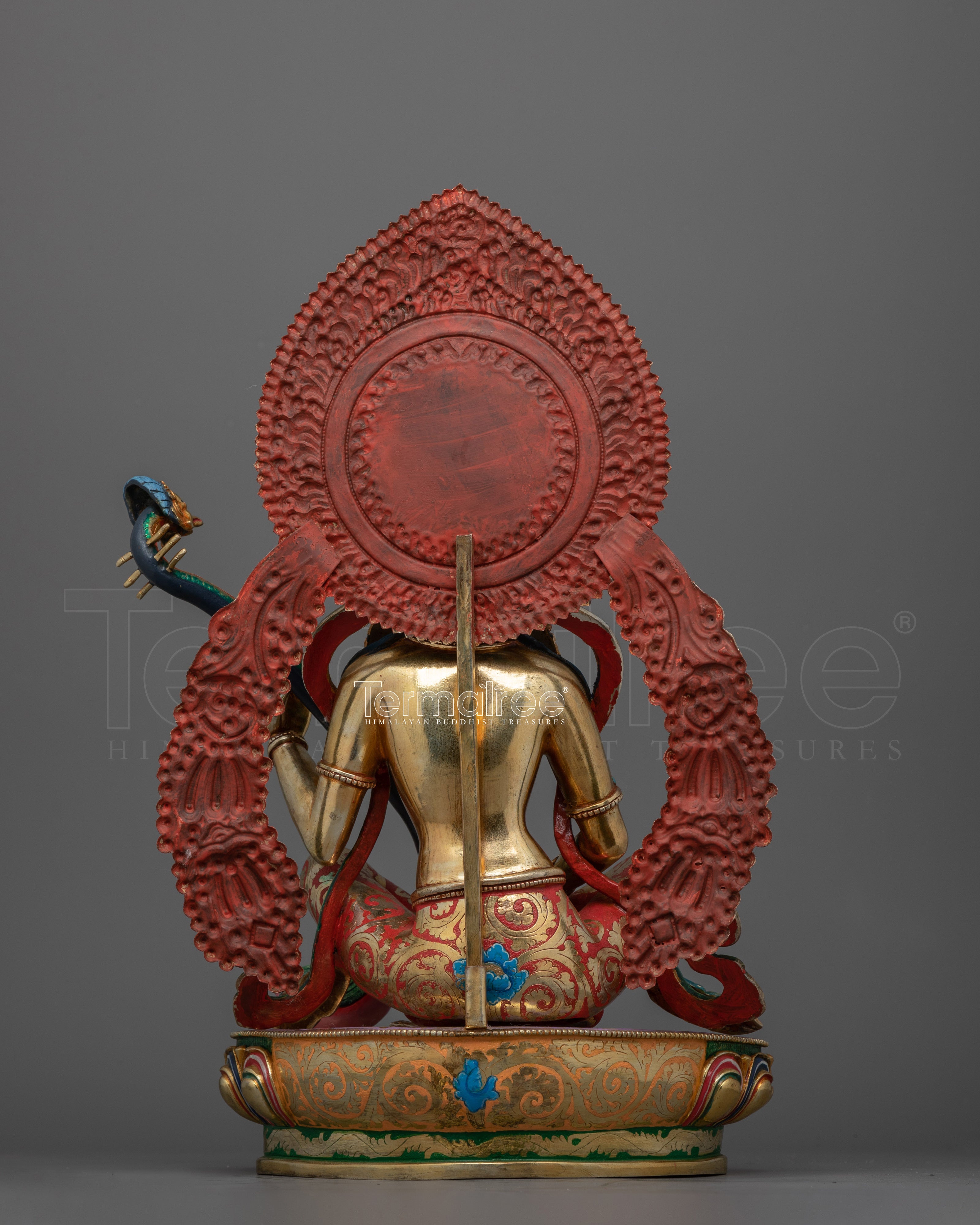 Tranquil Saraswati River Goddess Statue | Embodiment of Wisdom and Creativity