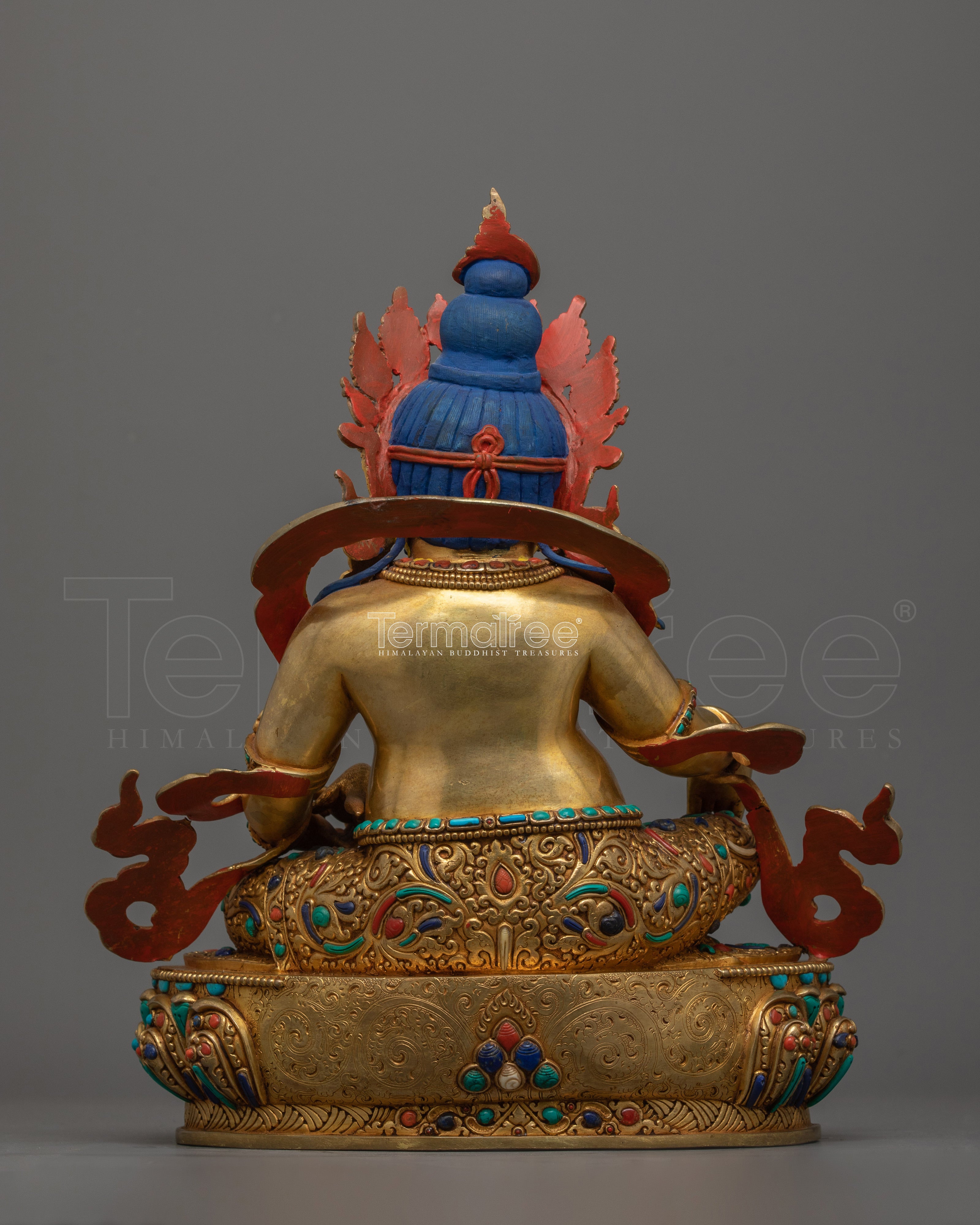Bodhisattva Jambhala Statue for Shrine | Guardian of Wealth and Abundance