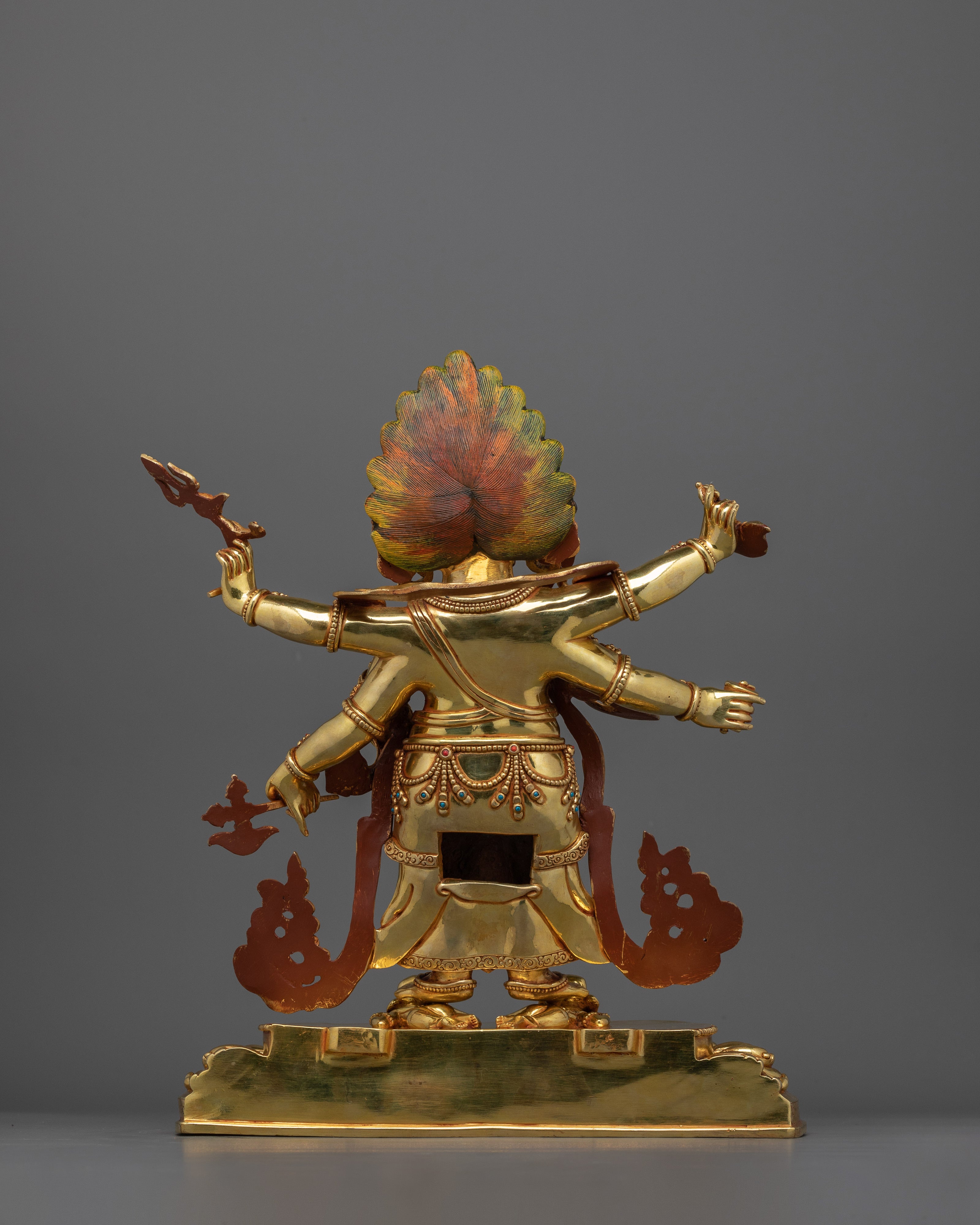 Six Armed White Mahakala Protector of Prosperity | Guardian of Wealth and Abundance