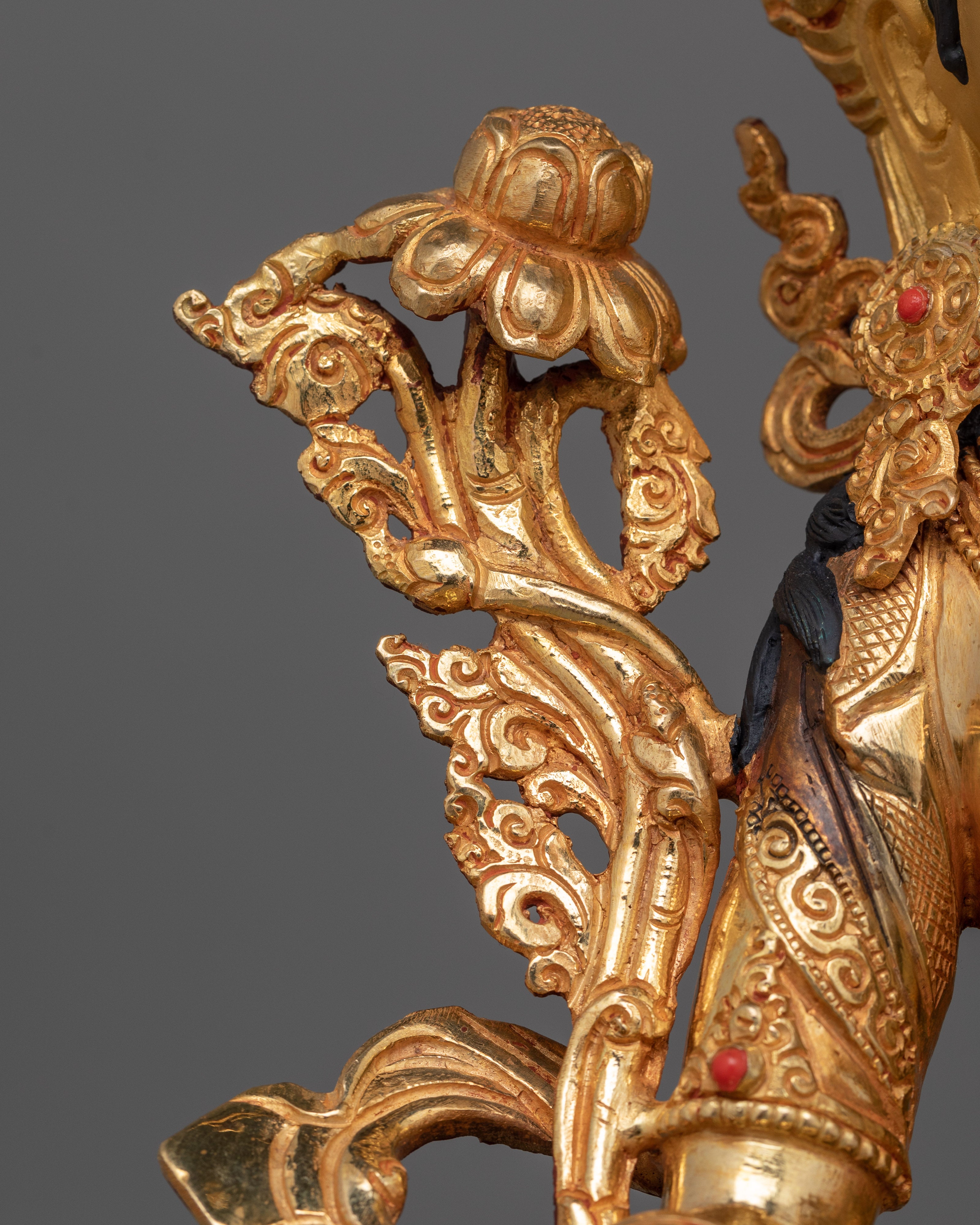 White Tara Spiritual Decor Figurine | Female Bodhisattva Statue for Meditation and Rituals