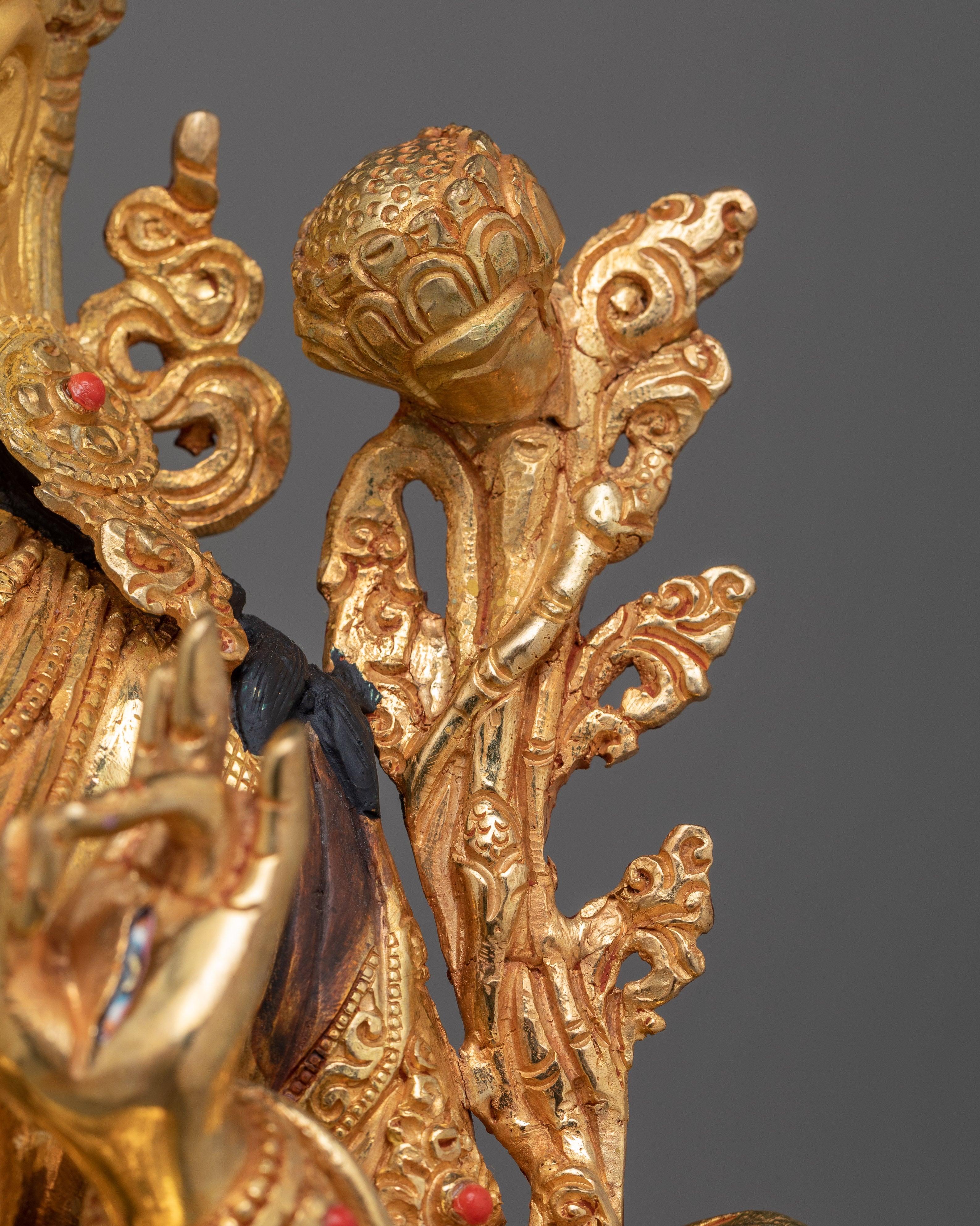 White Tara Spiritual Decor Figurine | Female Bodhisattva Statue for Meditation and Rituals