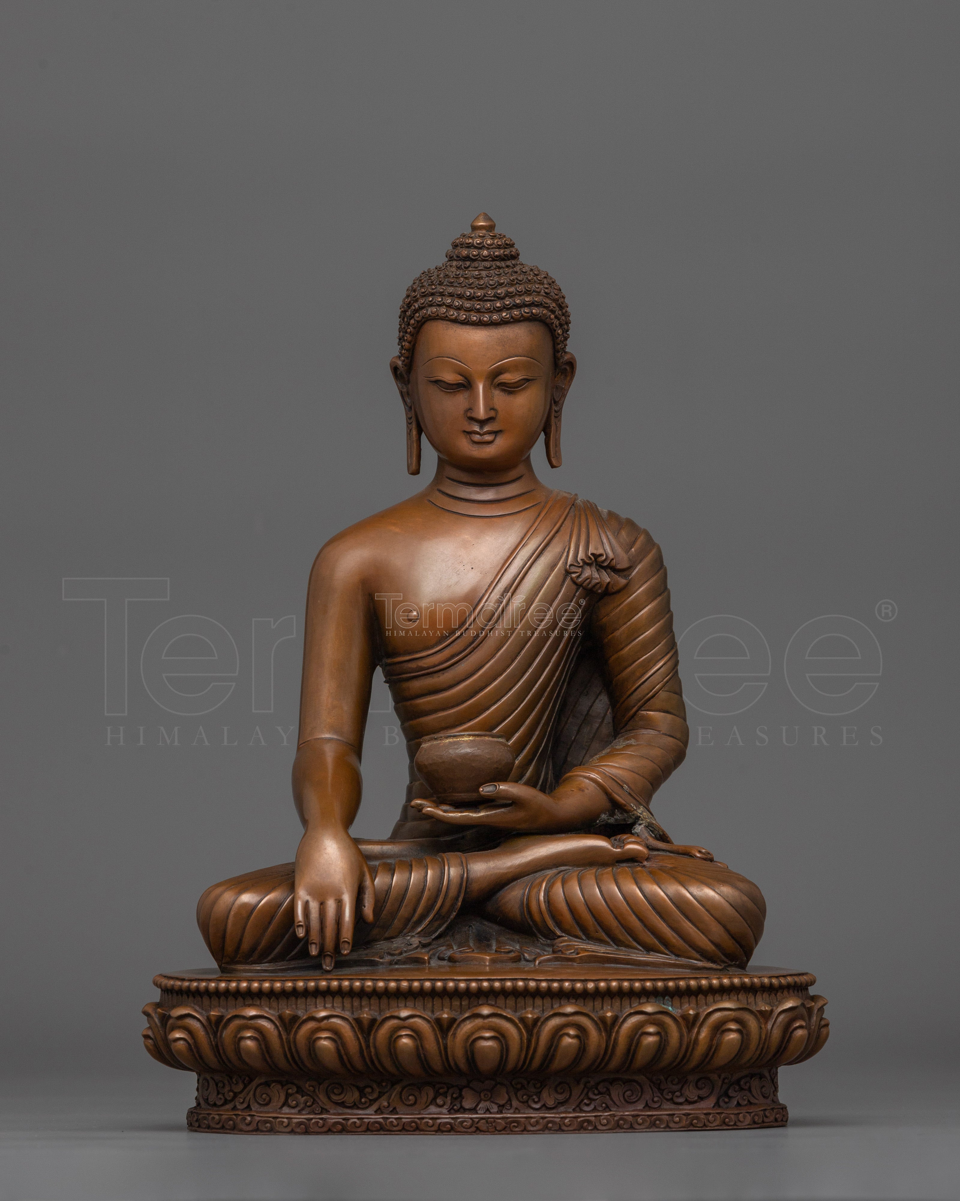 Shakyamuni Buddha Buddhist Shrine Statue | Symbol of Enlightenment and Peace