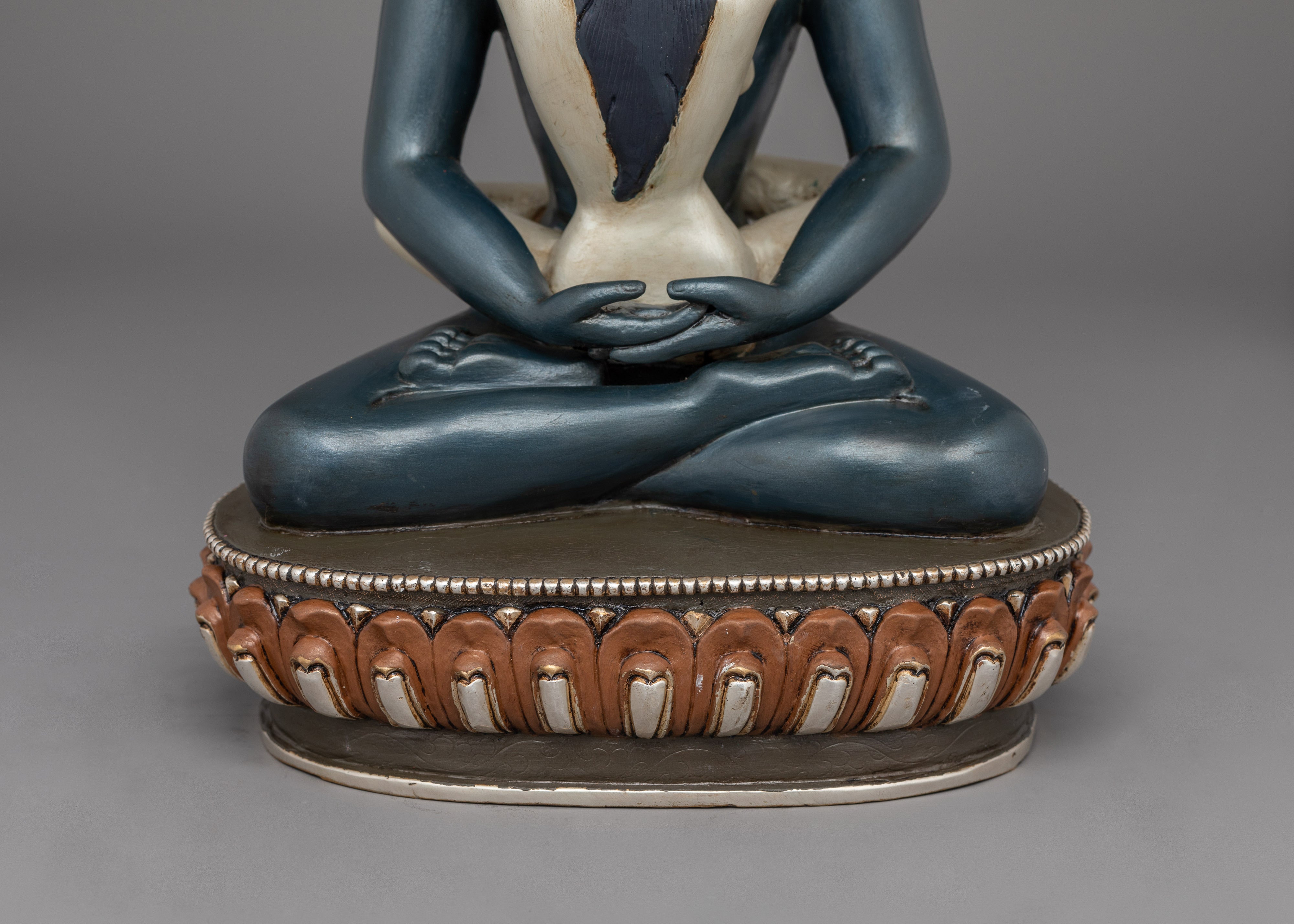 Samantabhadra with Consort Sacred Buddhist Art | Himalayan Buddhist Fine Artwork