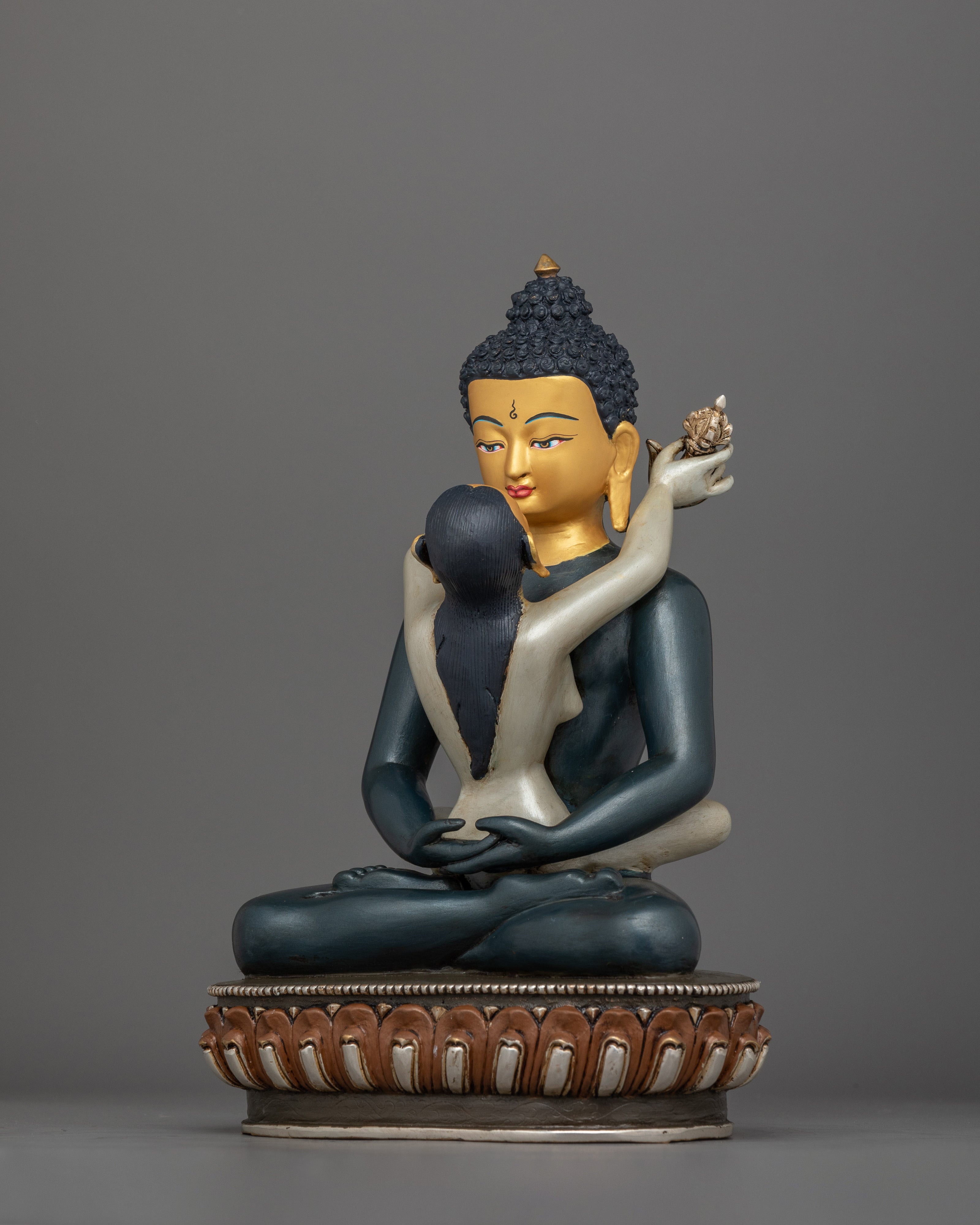 Samantabhadra with Consort Sacred Buddhist Art | Himalayan Buddhist Fine Artwork