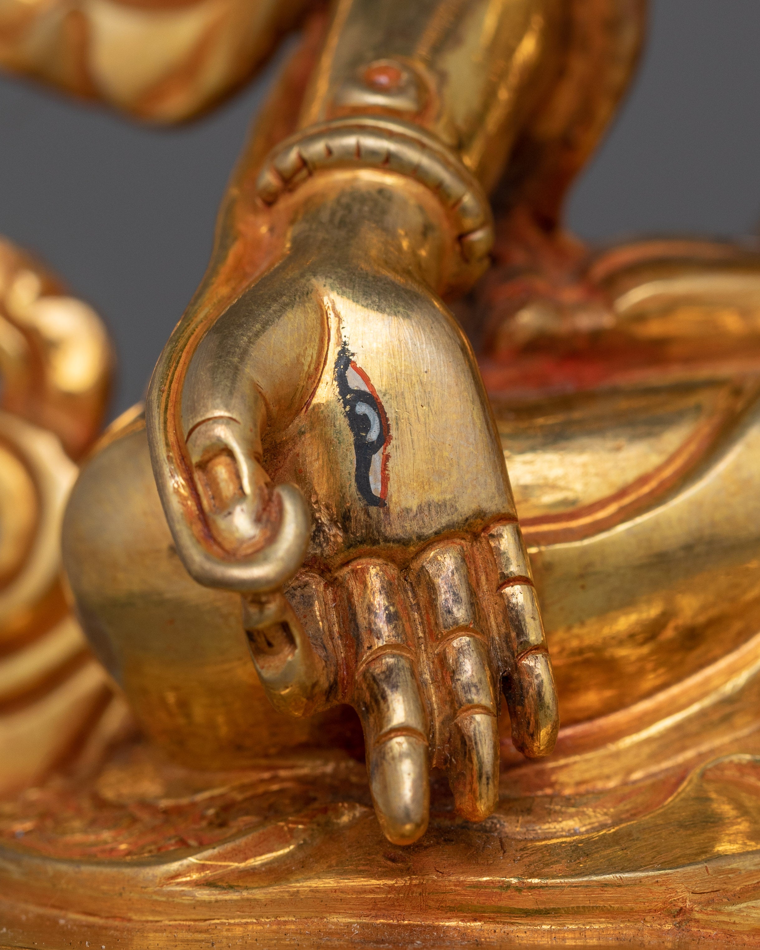 Tibetan Goddess White Tara Himalayan Art Statue | Healing Goddess Spiritual Decor