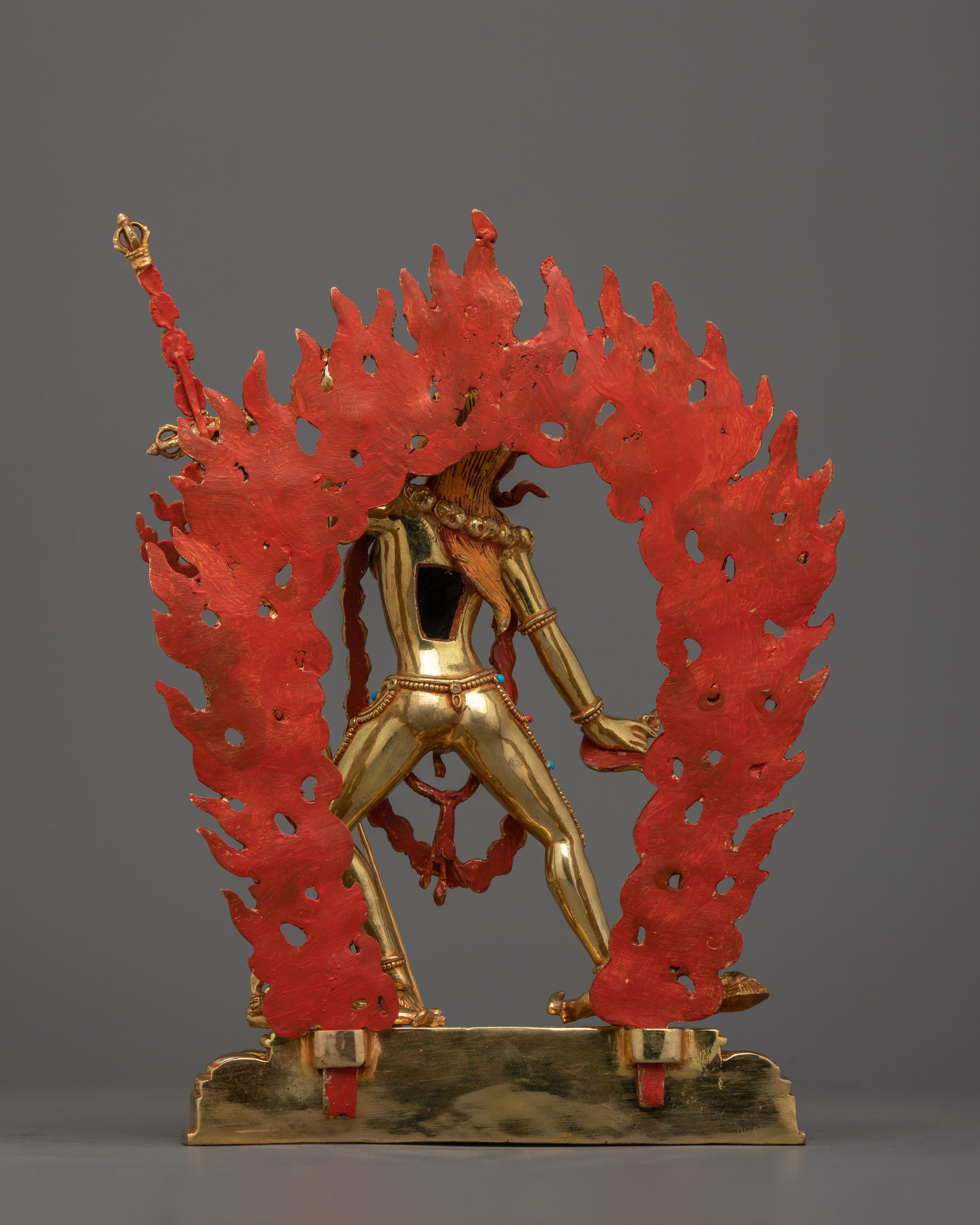 Vajrayogini Tibetan Tantric Deity with Fierce Wisdom Statue | The Powerful Divine Red Yogini