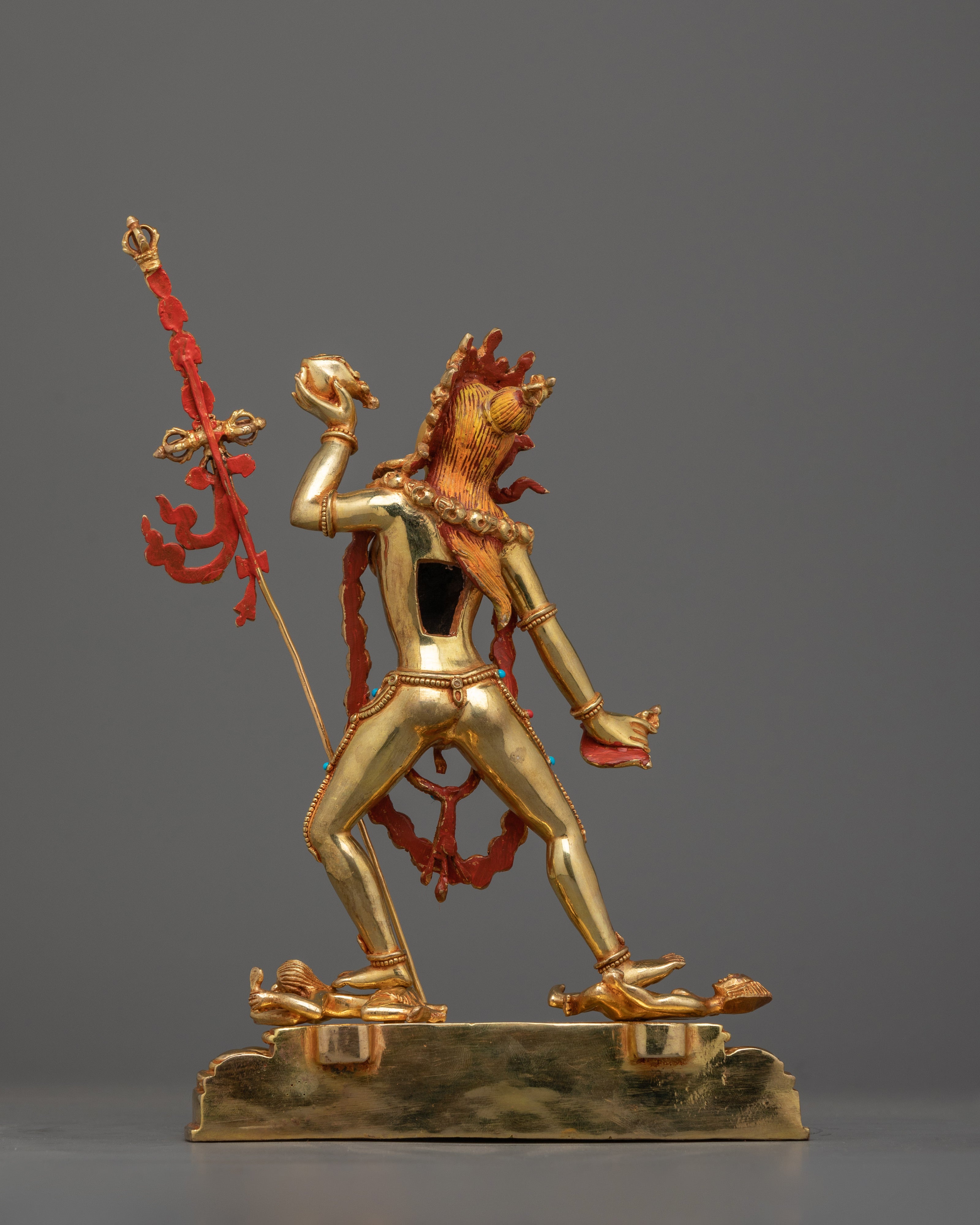 Vajrayogini Tibetan Tantric Deity with Fierce Wisdom Statue | The Powerful Divine Red Yogini