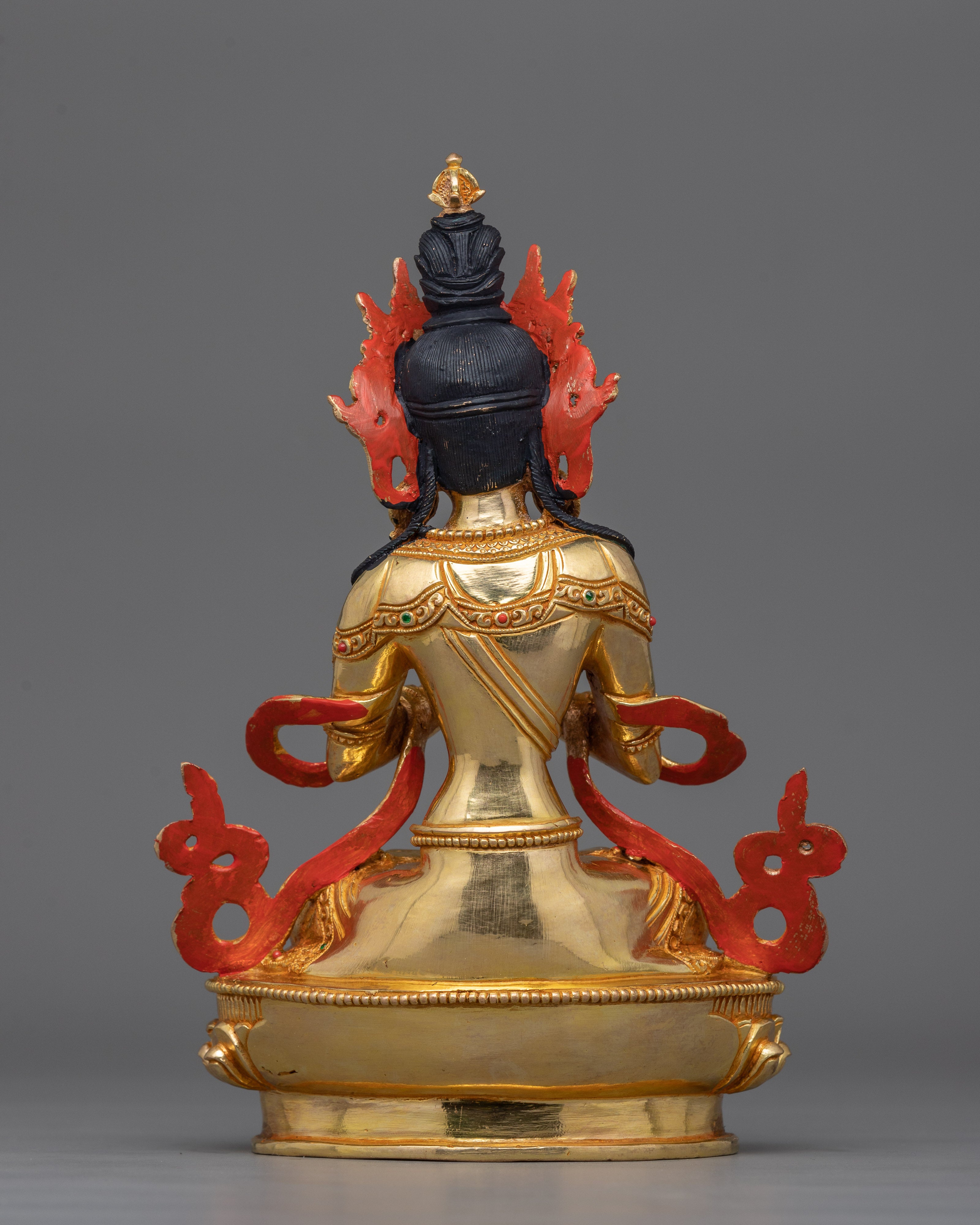 Dorje Chang Vajradhara Figurine for Altar | Handcrafted Buddhist Art for Meditation Decor