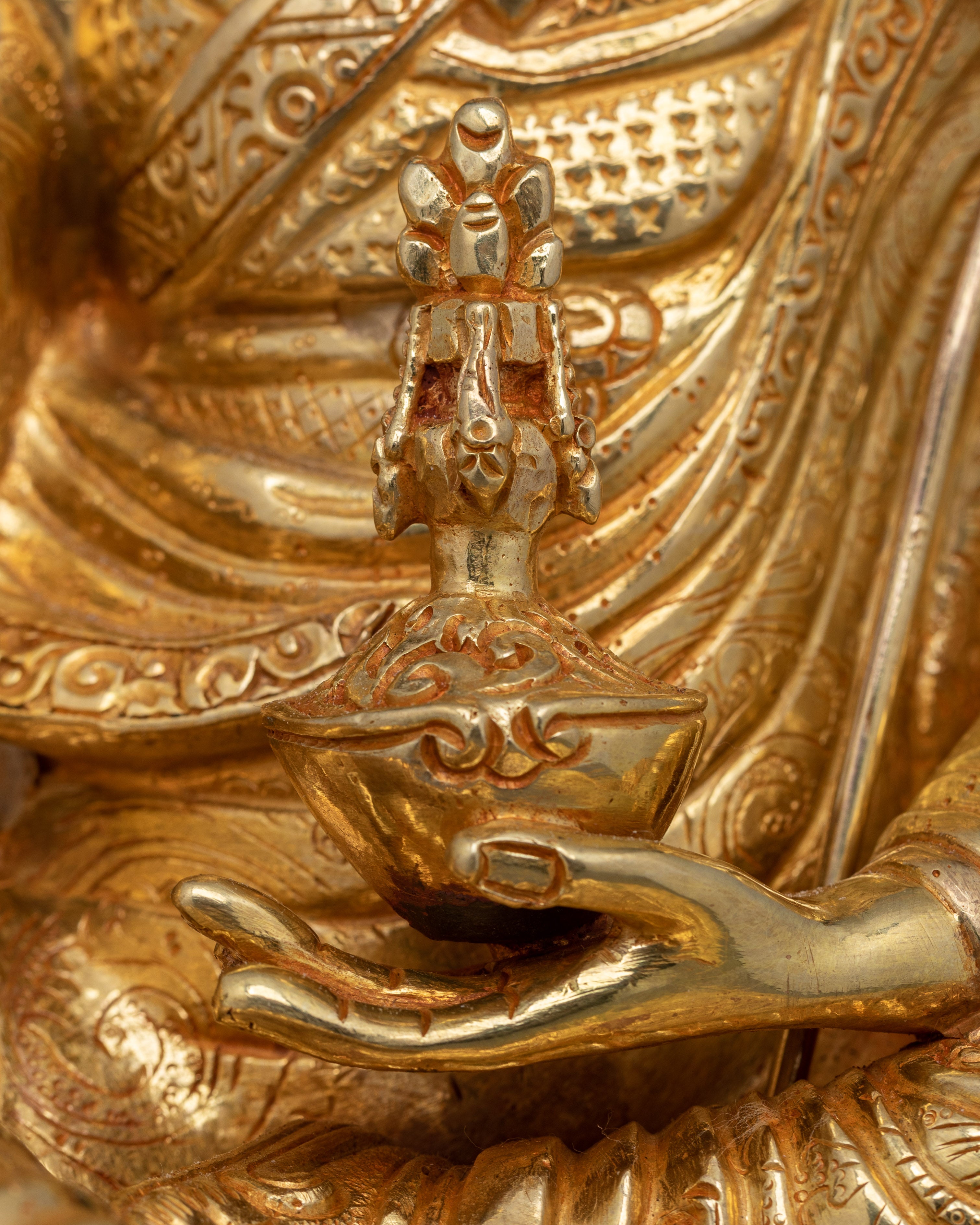 Lotus-Born Guru Rinpoche Precious Master Figurine | Symbol of Enlightenment