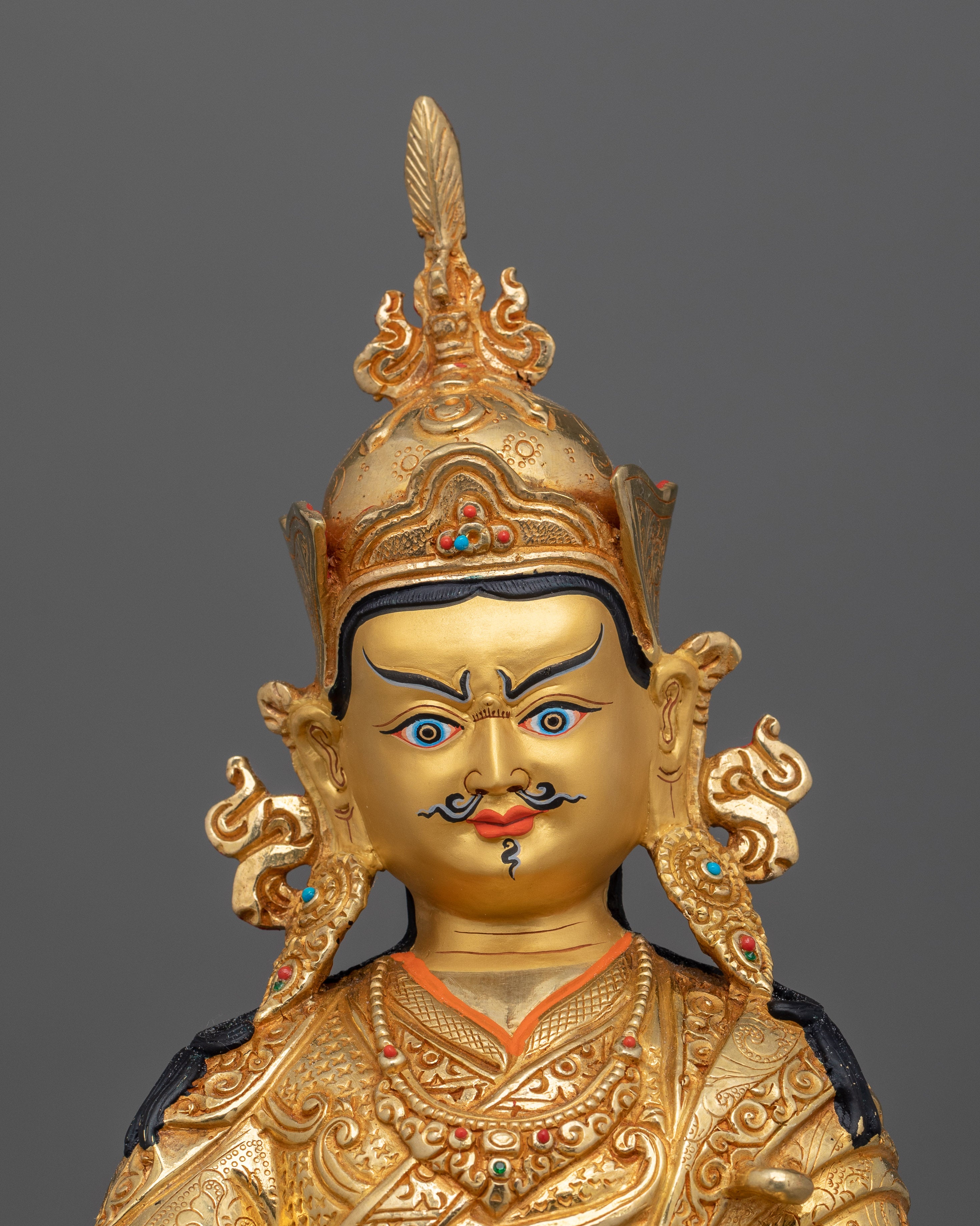 Lotus-Born Guru Rinpoche Precious Master Figurine | Symbol of Enlightenment