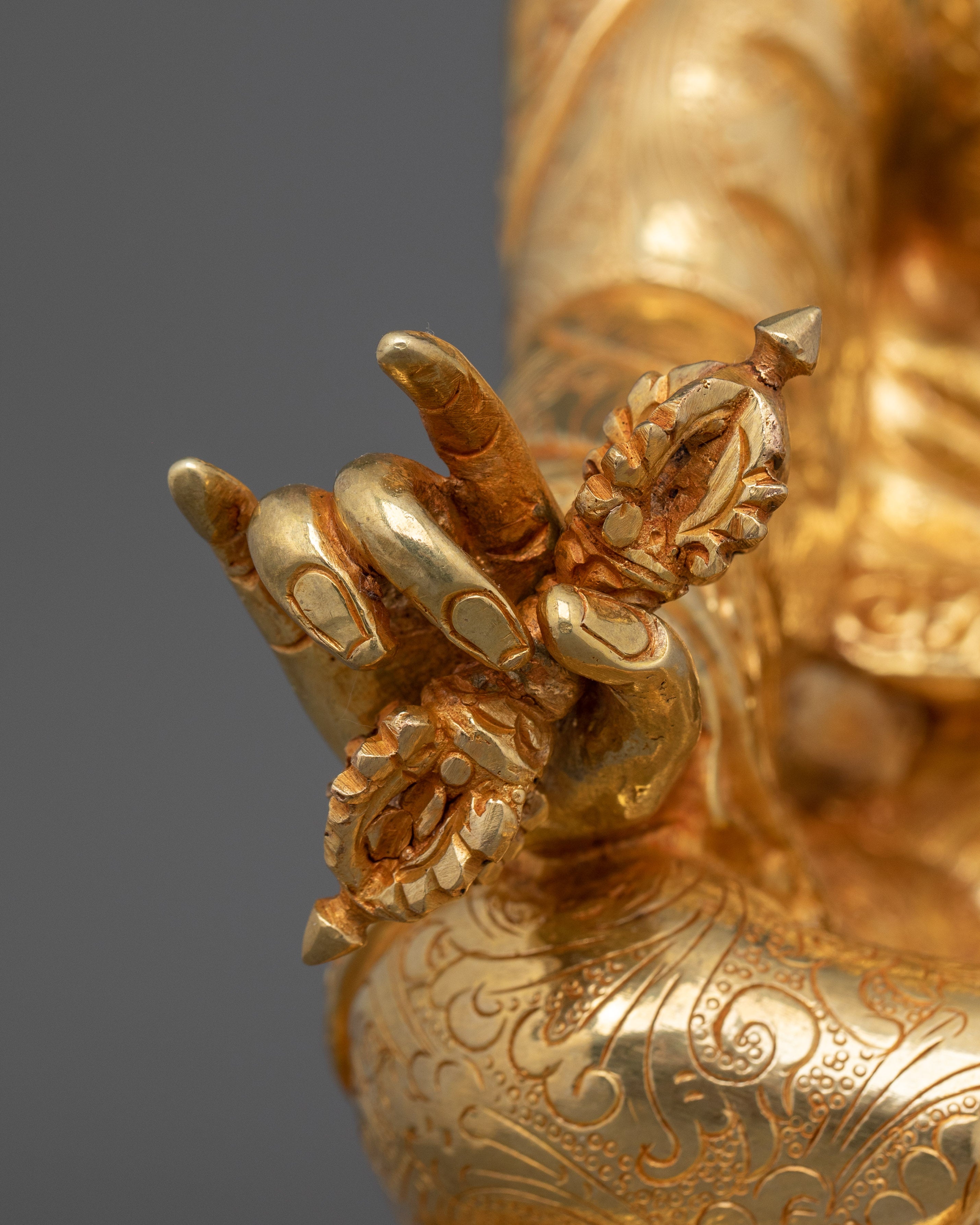 Lotus-Born Guru Rinpoche Precious Master Figurine | Symbol of Enlightenment